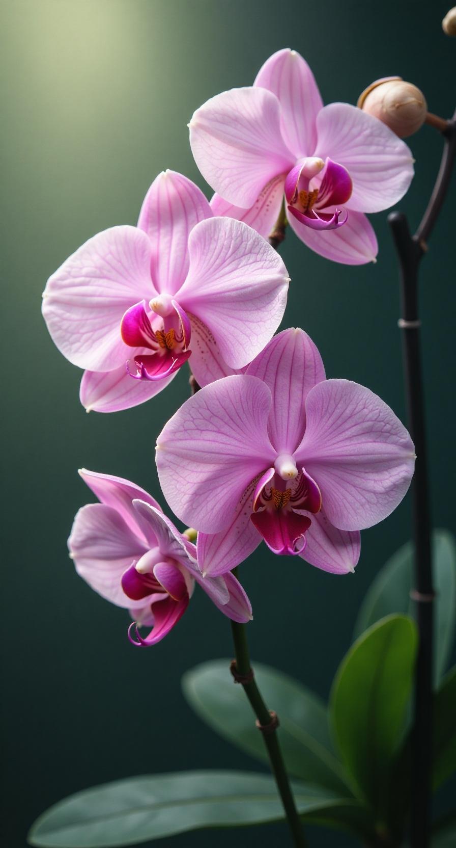 《七绝·兰花》
幽谷深藏翠影香， 
清风拂面雅韵长。 
不争春色独芬芳， 
岁月