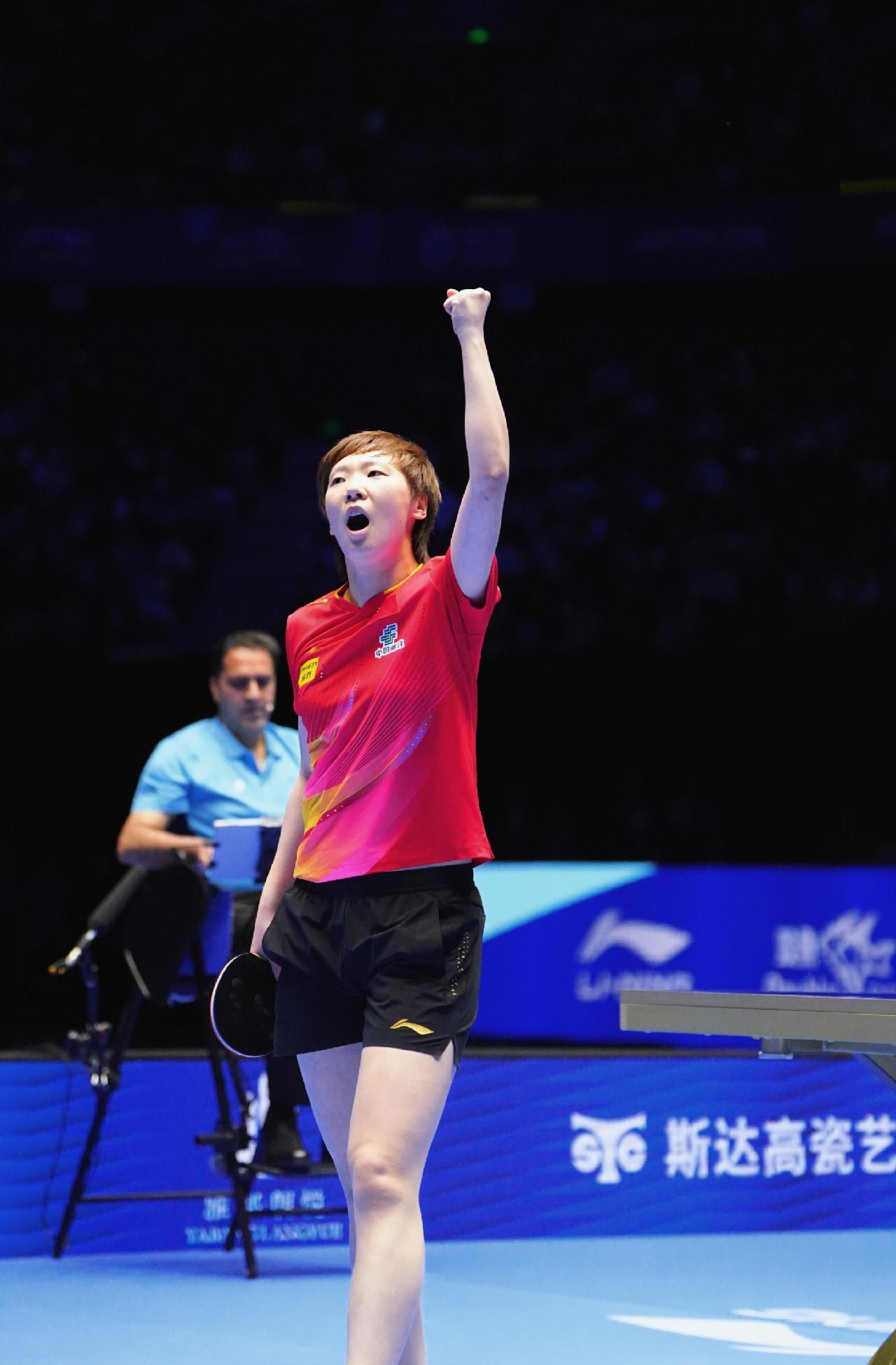 WTT美国大满贯国乒女单分区!
【1/8区】
孙颖莎🇨🇳VS刘杨子🇦🇺、