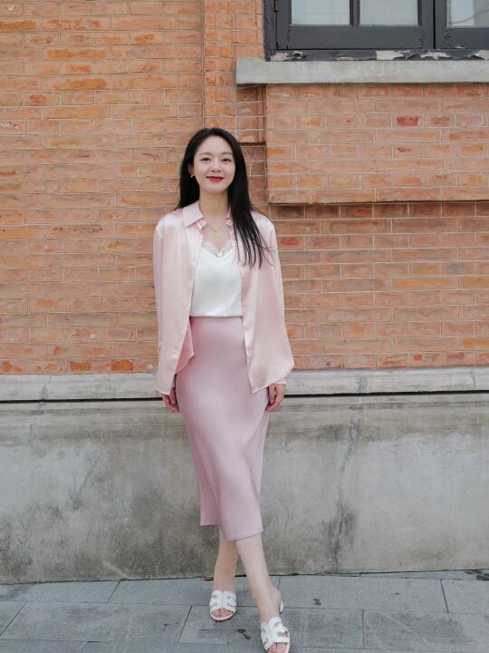 💕温柔到骨子里的粉｜约会通勤ootd