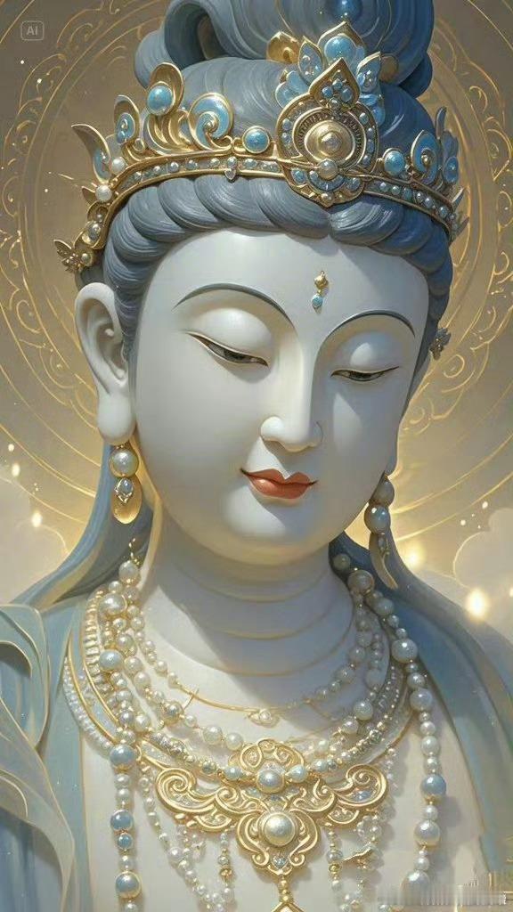 刷到文殊菩萨莫无视，许愿  