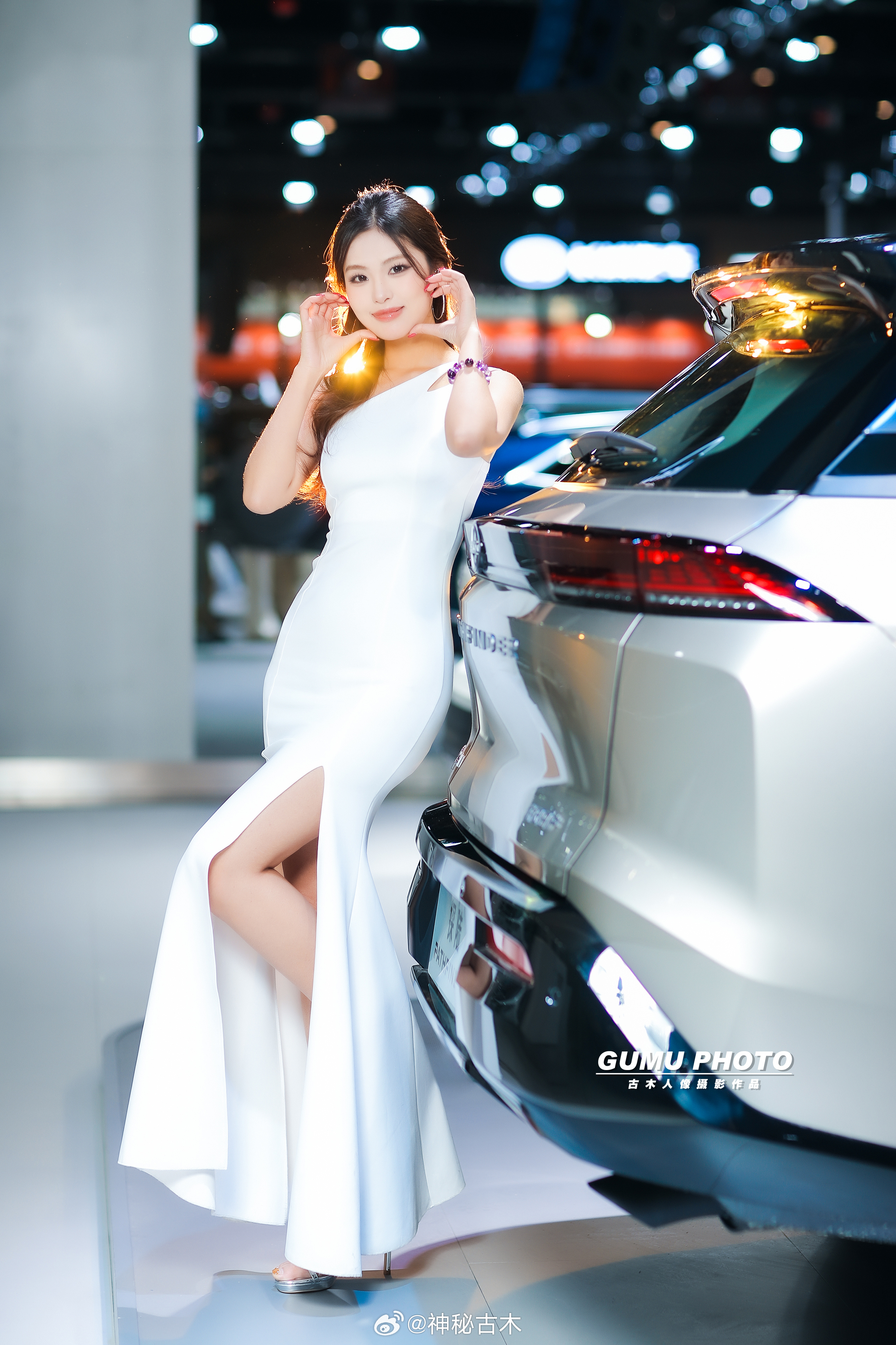 2025成都双十二车展东风日产展台模特小姐姐2025成都双十二车展 