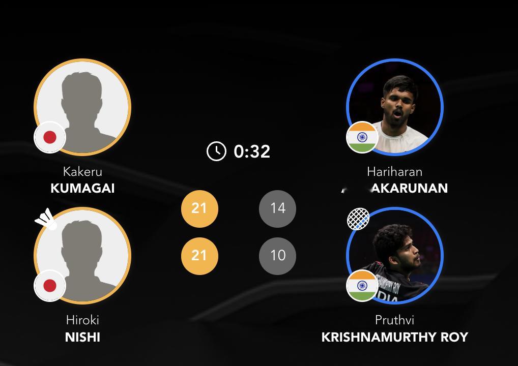 2026亚洲羽毛球团体锦标赛【男团C组：日本🇯🇵 2-2 🇮🇳印度】1、