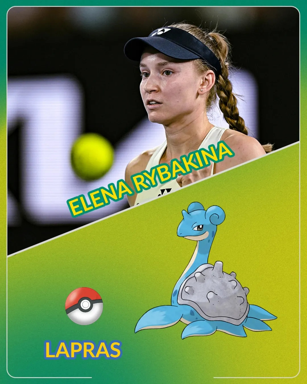 就决定是你们了😉为庆祝 宝可梦30周年 ，我们把网球运动员和经典宝可梦来一次对