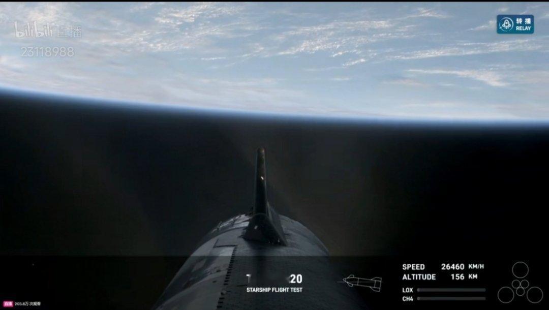 #spacex星舰#二级关闭成功 ​​​