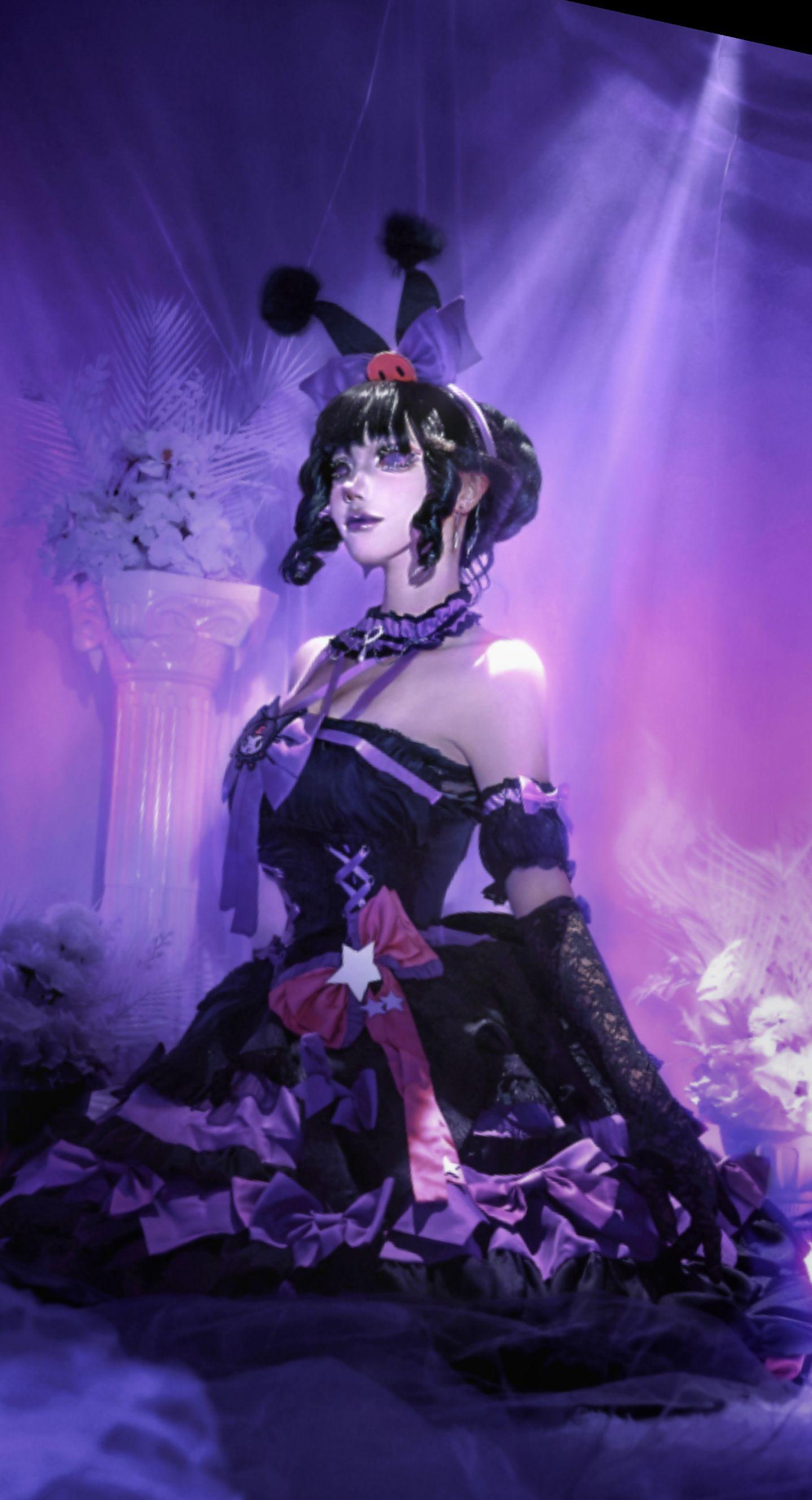 被我一镜双刀吧💜。cos红夫人三丽鸥