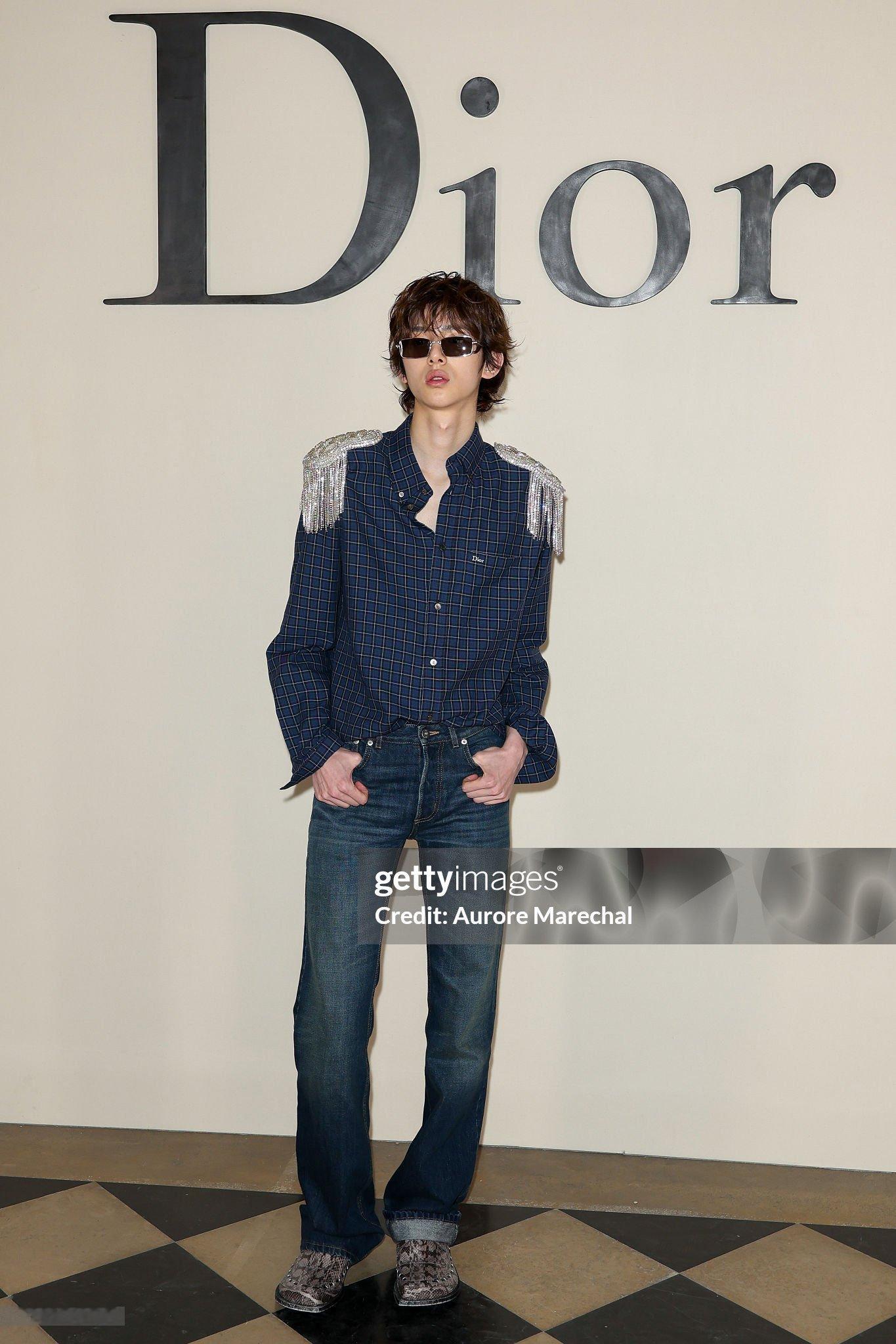 金主训巴黎时装周金主训dior 比例天才😜✌️ 展示天资 