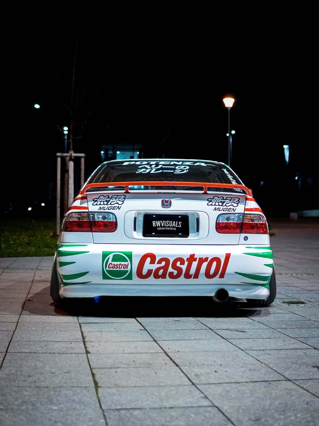 本田思域 VTEC EG 嘉实多涂装