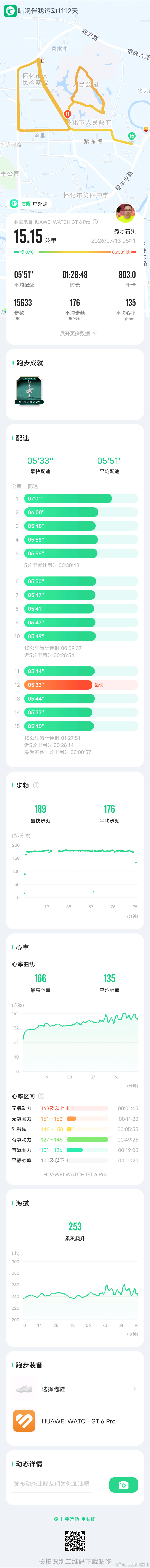 「 今日跑步打卡，咕咚APP记录每一次出发。 咕咚APP 咕咚跑步打卡 咕咚精准
