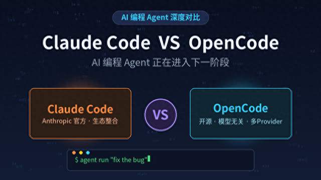 Claude Code vs OpenCode：AI编程正在变天