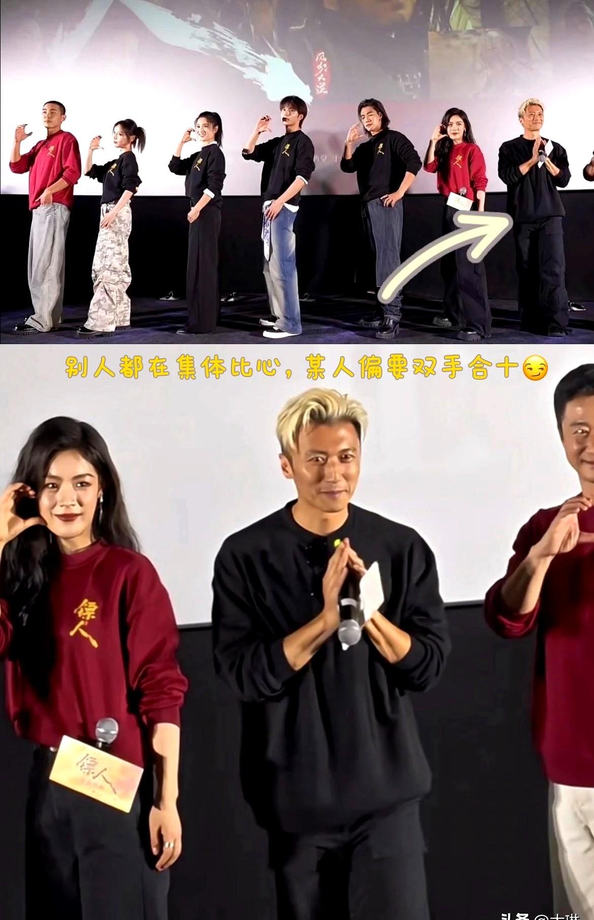 25年了，谢霆锋的开关，还是王菲。

不管是在电影宣传现场，还是被粉丝当面喊话，