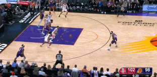 #NBA# 你刷个助攻，我刷个两分！
天空才是极限！杰伦-格林反击高高跃起完成空