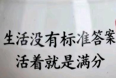 活着就是最大的满分，这句话说的真好[赞]