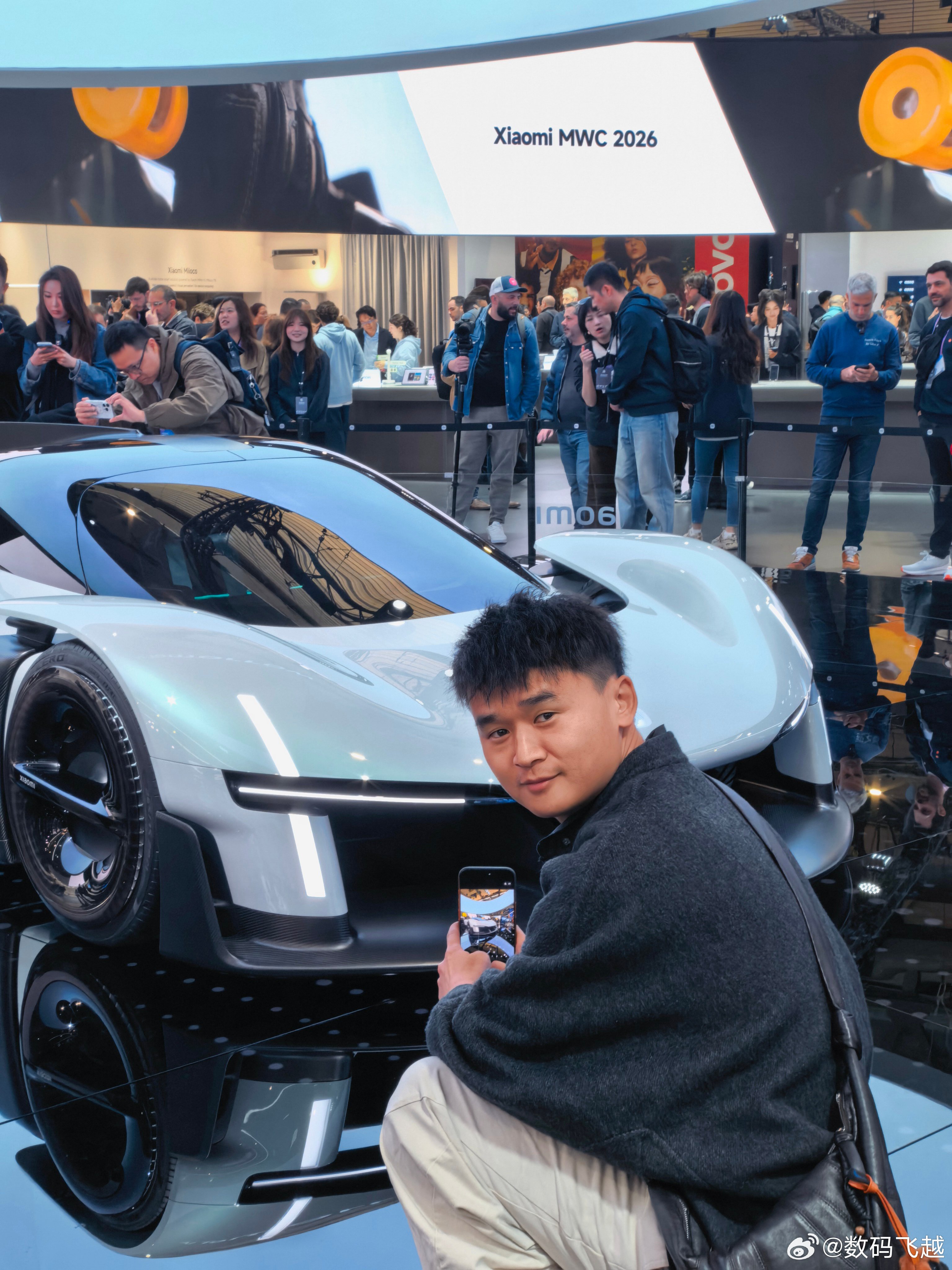 mwc2026现场直击，恭喜喜提小米VisionGT实车，抛开这车颜值不谈，杰灵