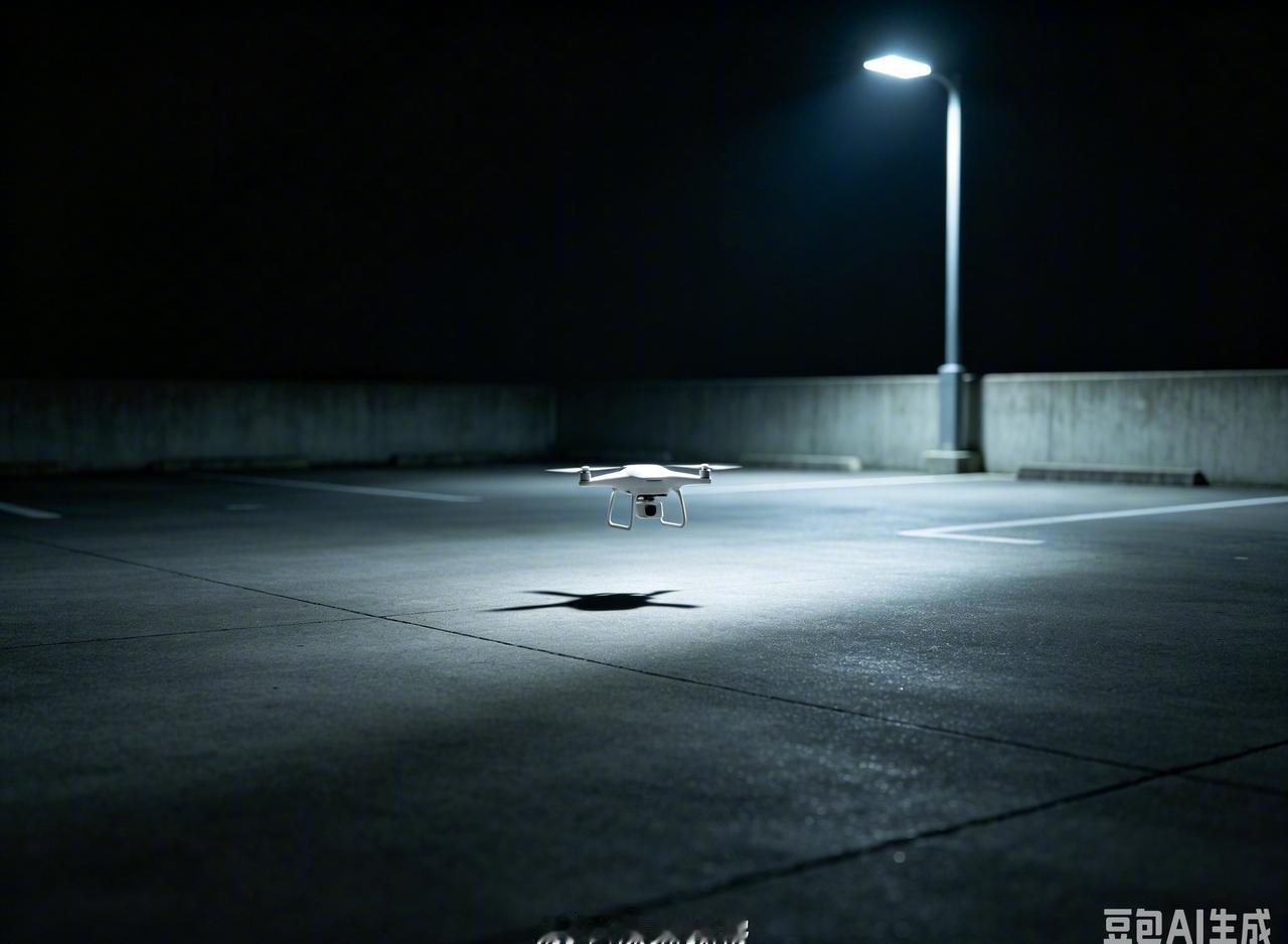 夜色温柔，城市渐静✨
深圳的无人机交警仍在空中默默守护，
用科技护航每一段归途，