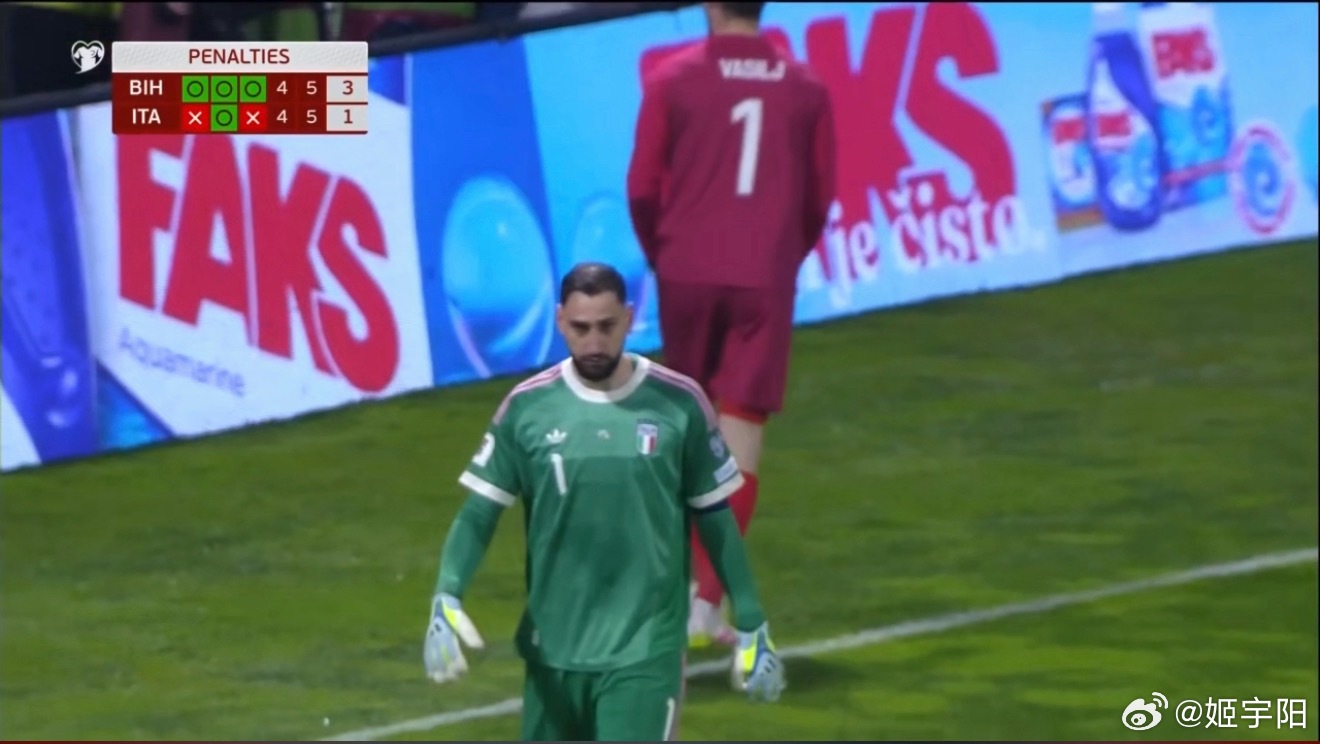 波黑vs意大利点球大战落败，意大利连续第三次无缘世界杯决赛圈！ 