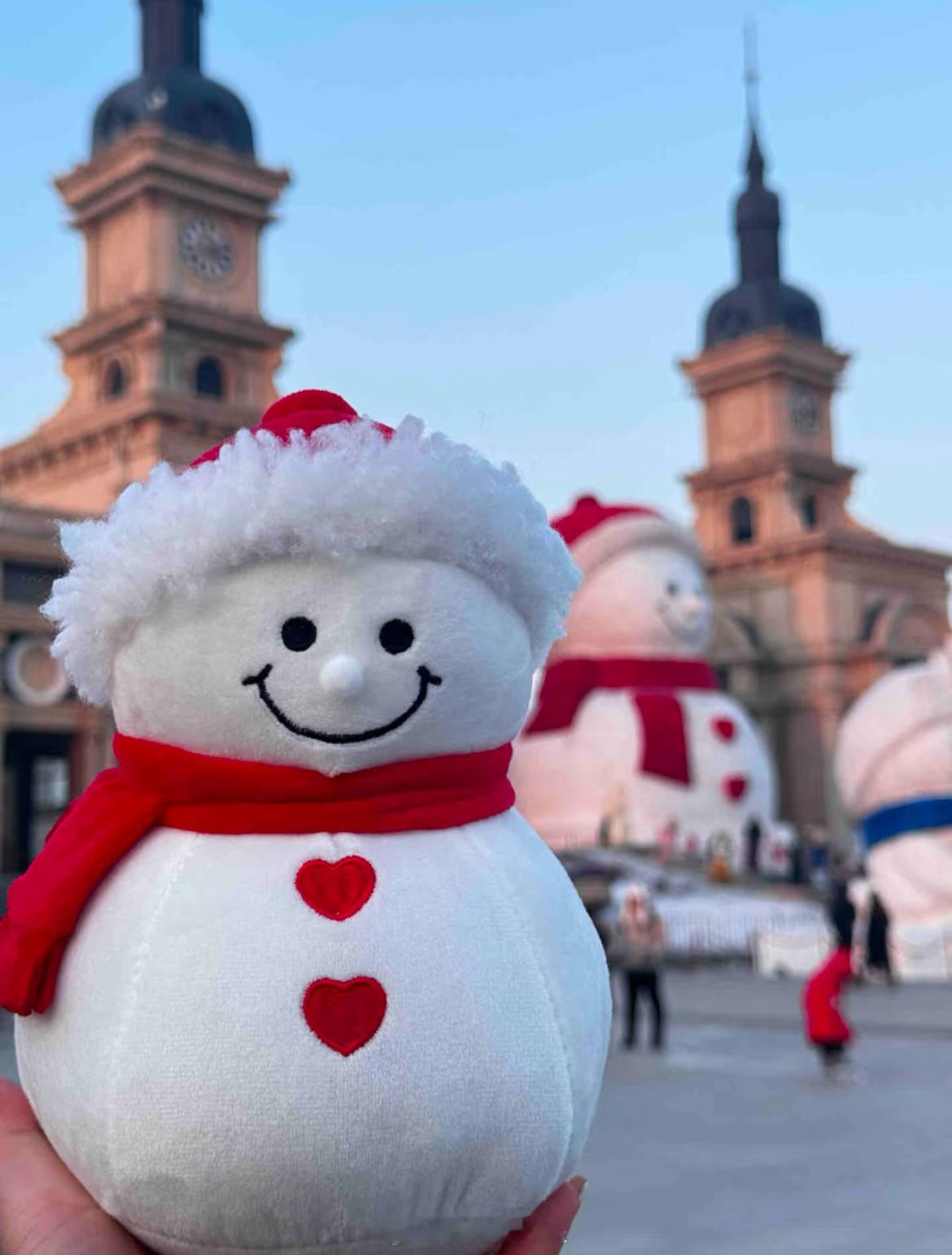 哈尔滨小雪人文创 尔滨你真的很会整！ 