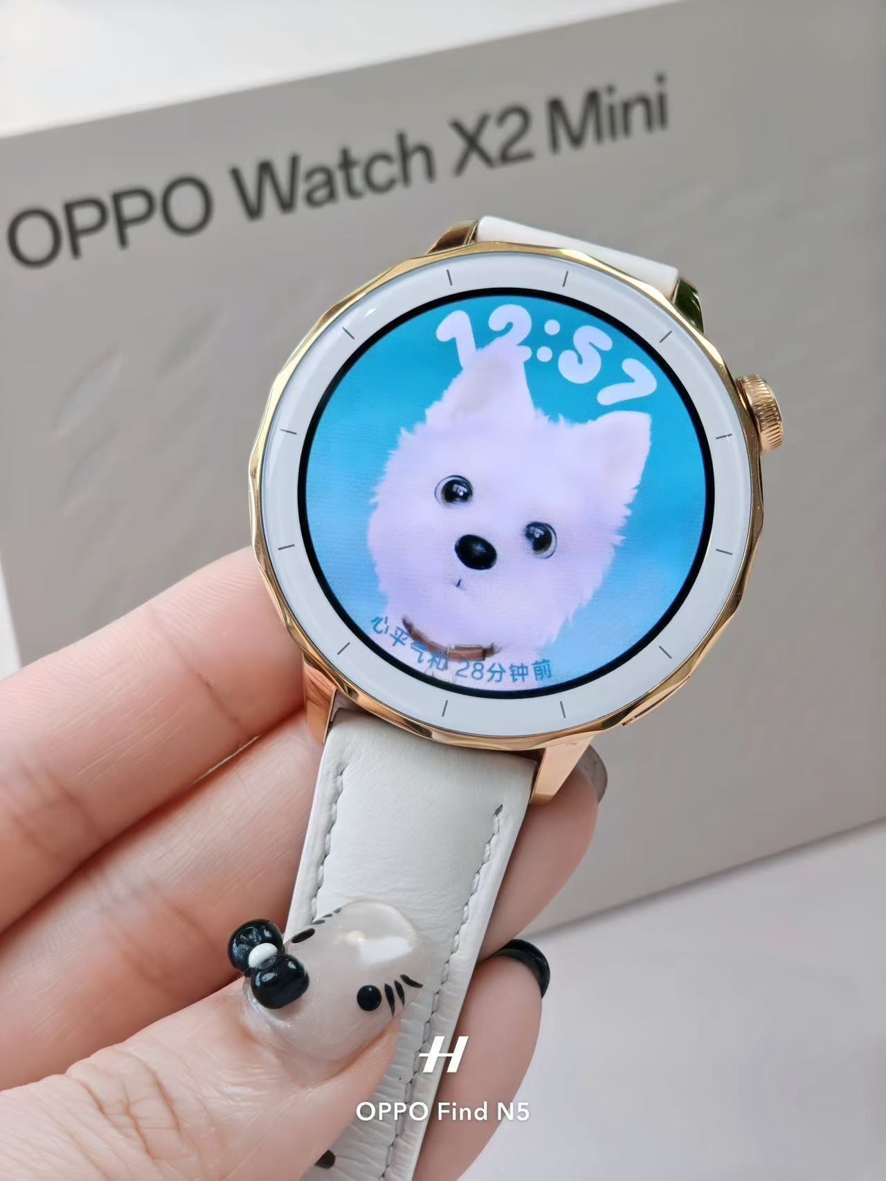 体验了ss同款小金表OPPO Watch X2 Mini，身心状态评估功能，首次