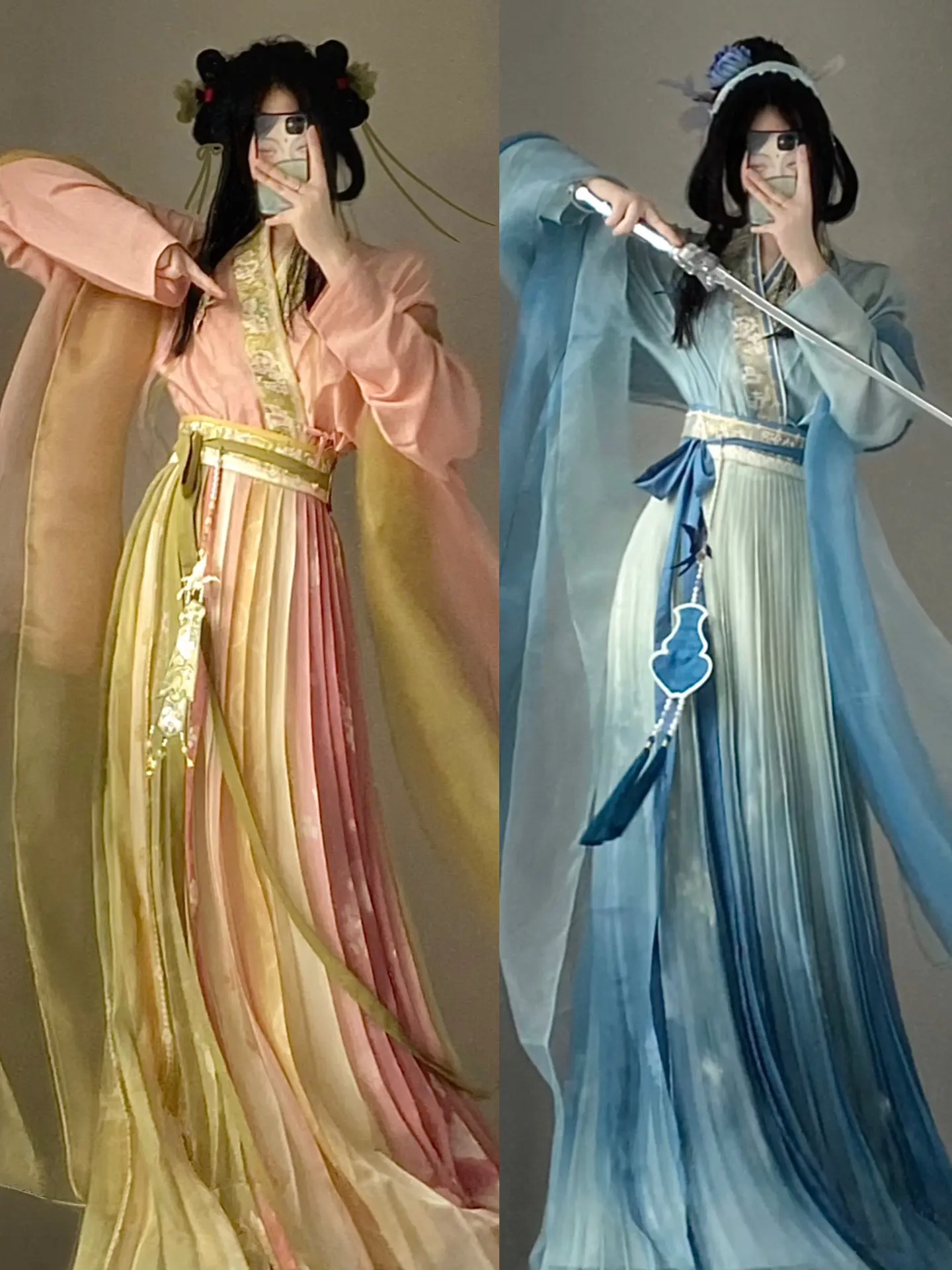 “师姐！看剑！”