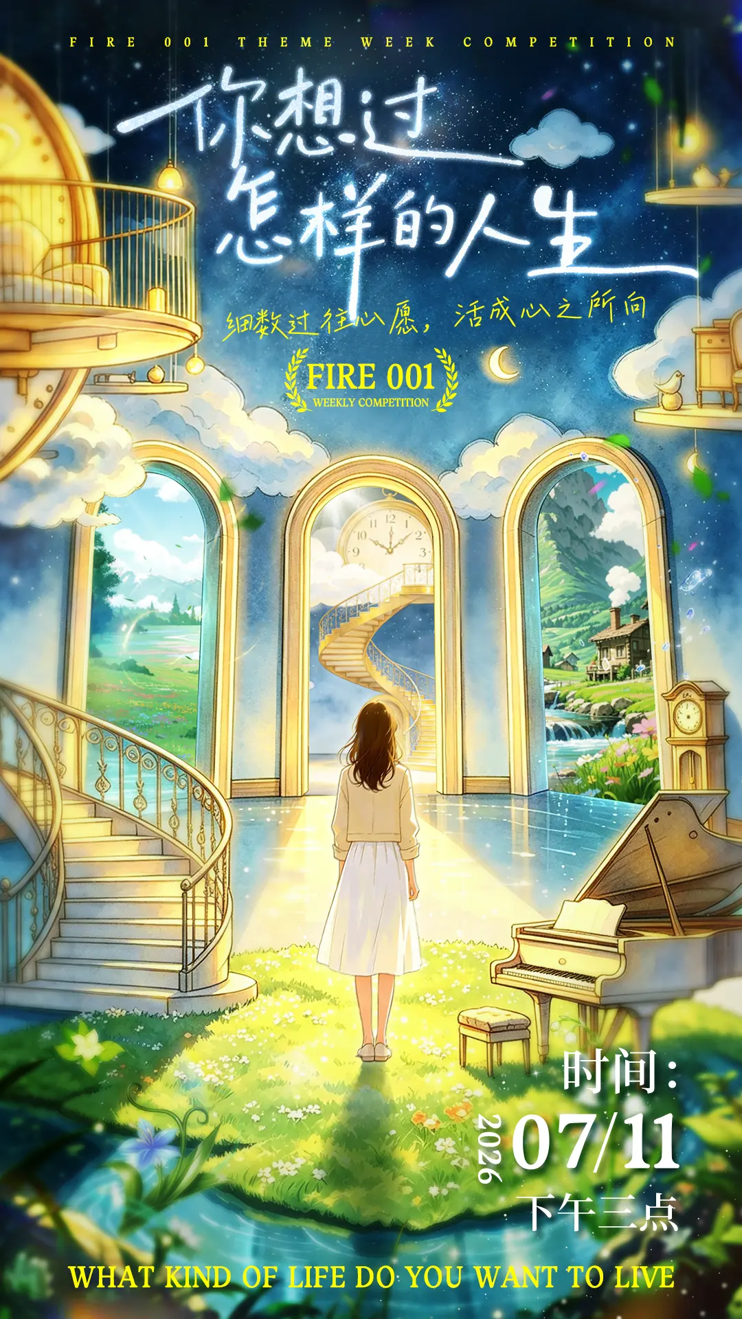 『你想过怎样的人生』 有人向往自由，有人追逐浪漫，人生没有标准答案。 ...