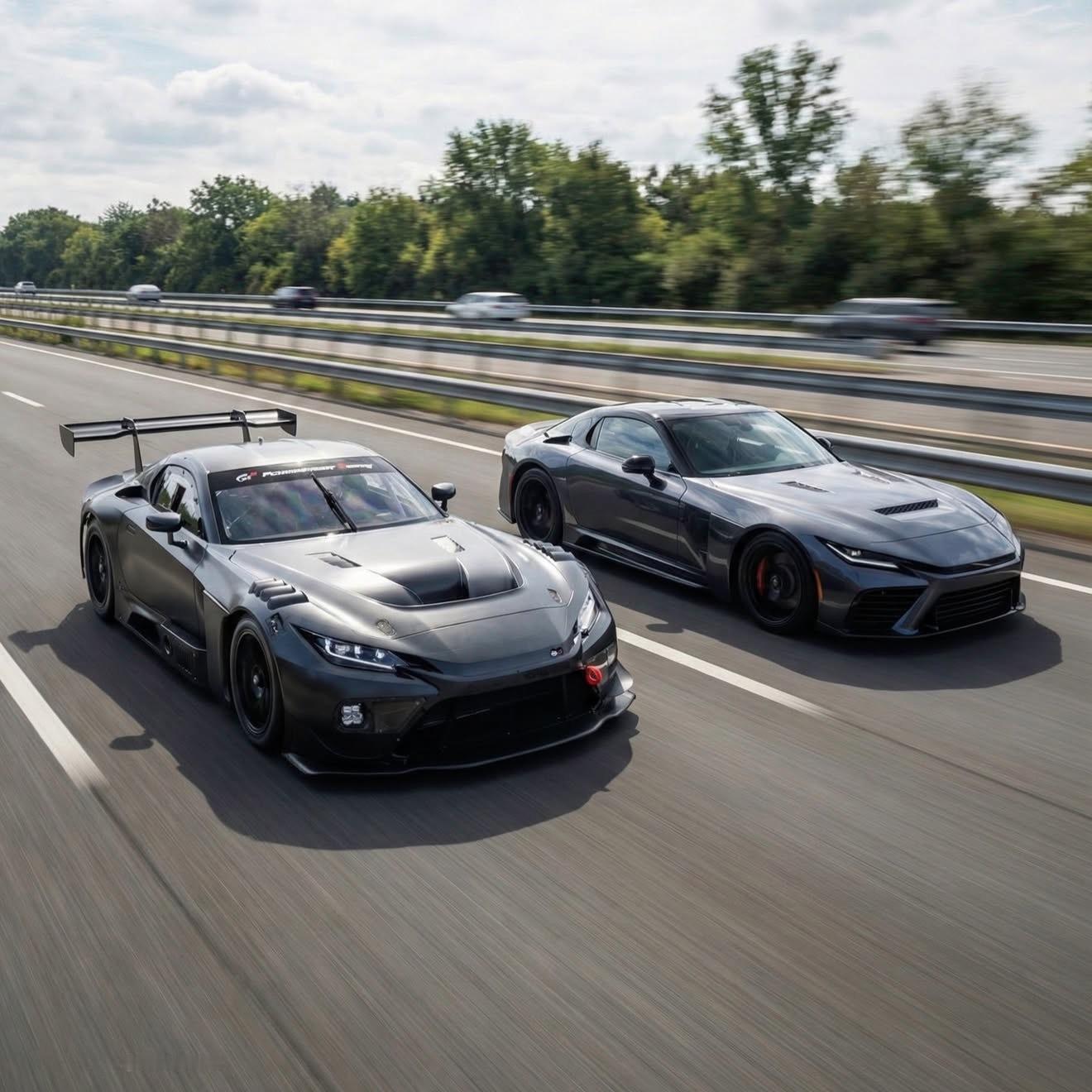 丰田GR GT和GR GT3看着就很有实力的样子，估计性能很强