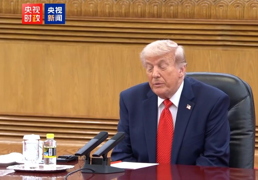 特朗普的诚意，他称自己带领世界最伟大的代表团和中国合作，这些企业都是世界最伟大的