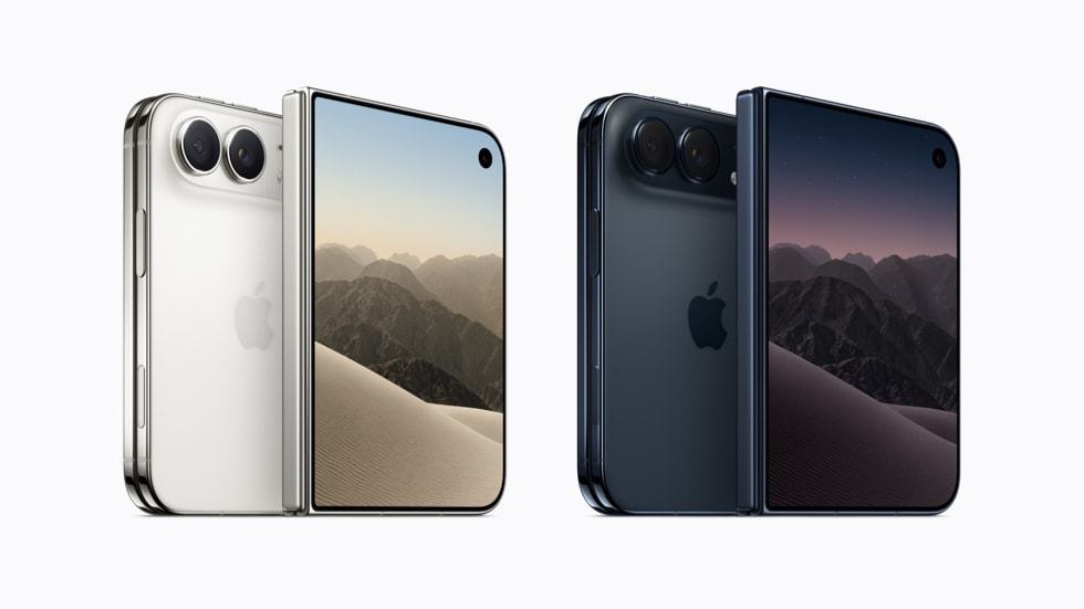 苹果凌晨发了首款折叠屏 iPhone Duo，15999 起，展开 7.6 英寸