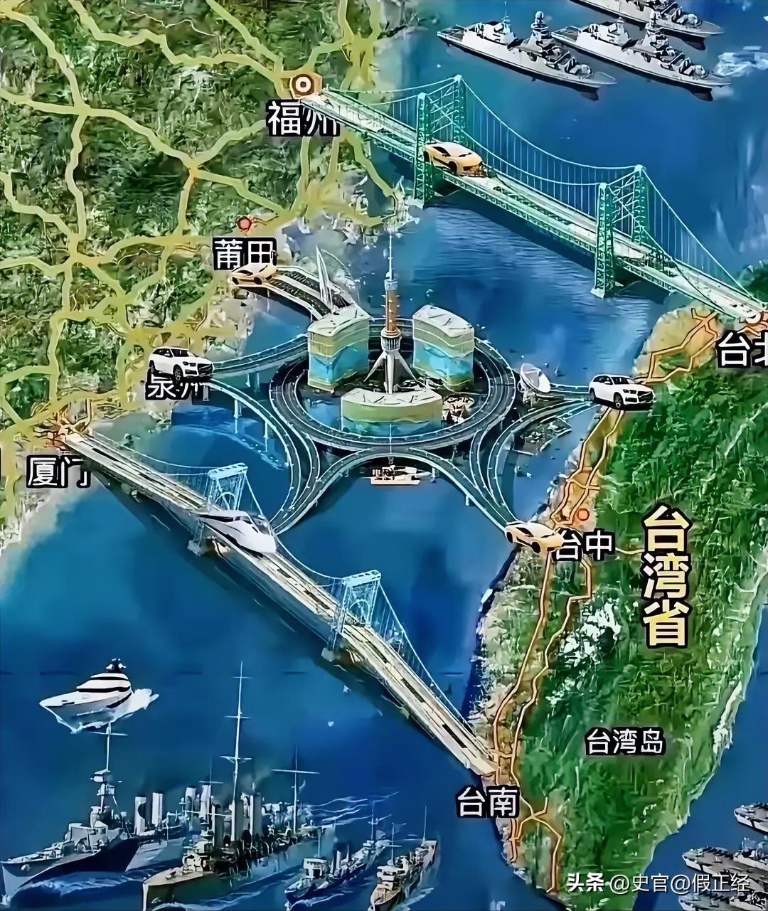 重磅！和平统一后，大陆直接帮台湾建环岛高铁！3小时绕岛、北京6小时直达，这才是真