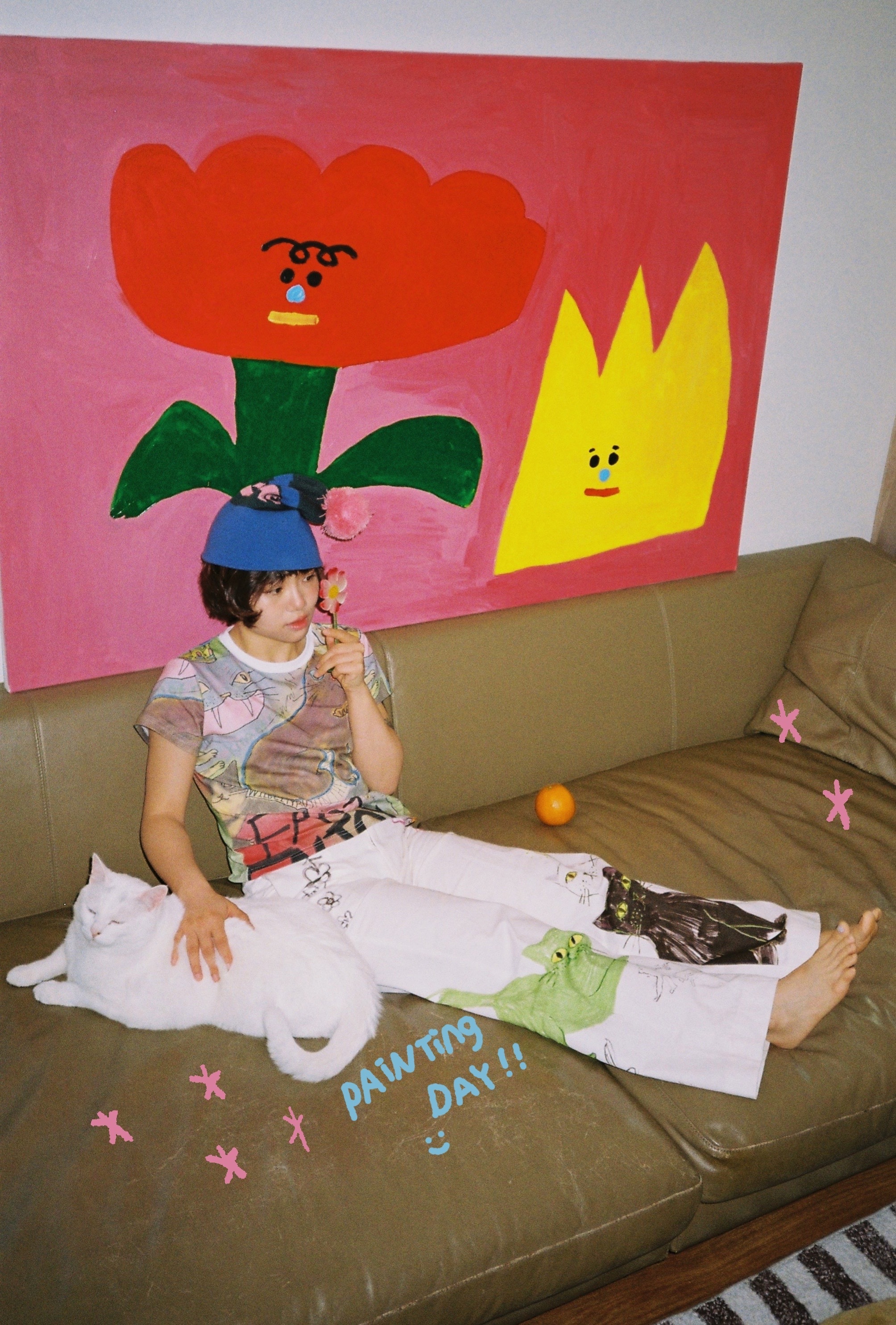 置办了一张新画 ​​​