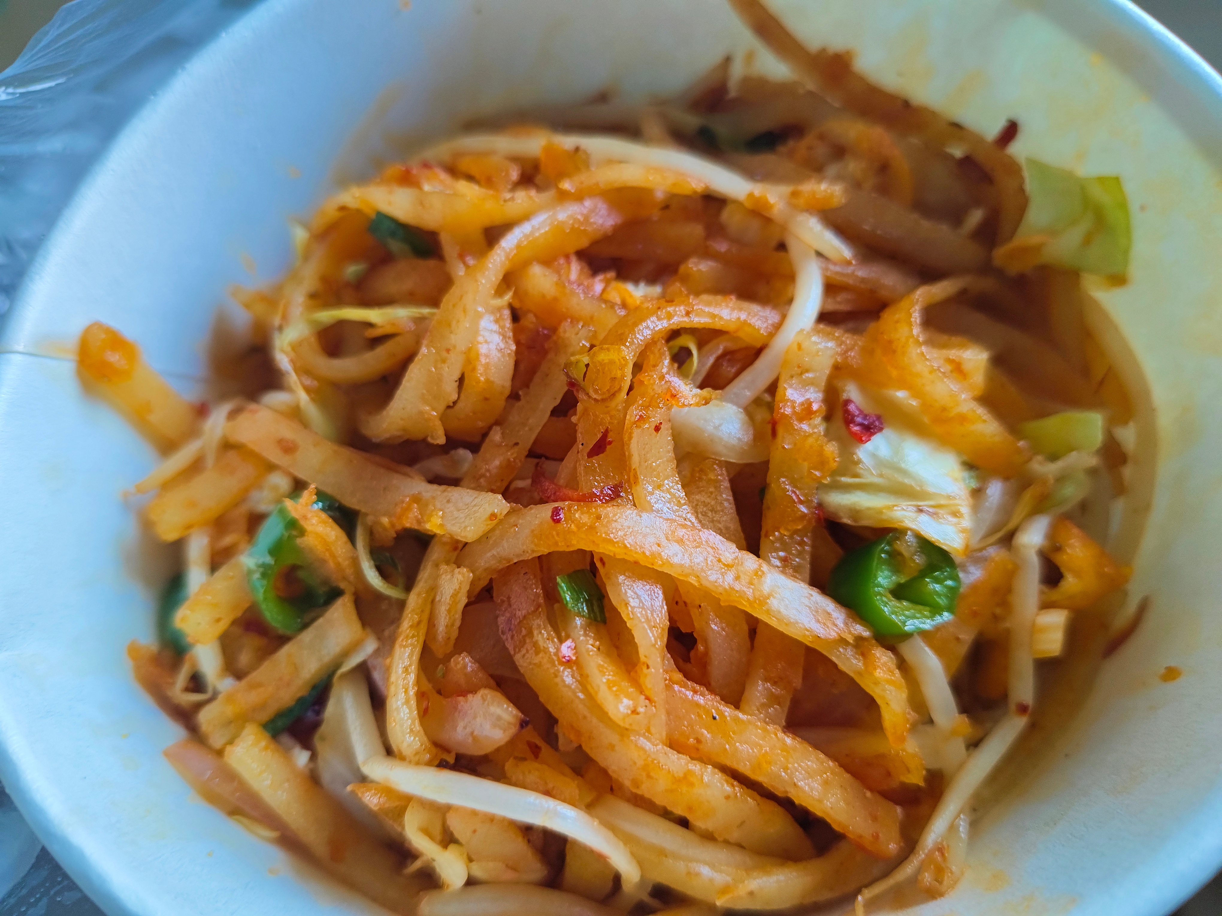 炒饼丝我的美食日记