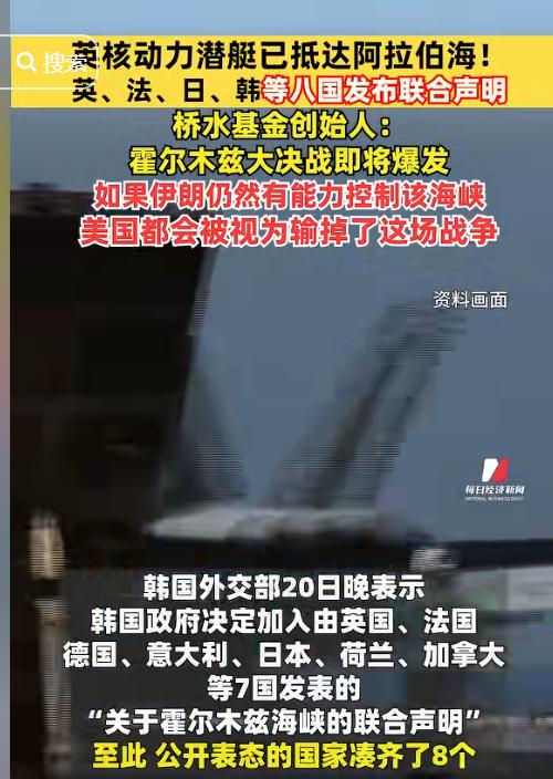 好家伙，都2026年了，居然又来了一个“新八国联军”：英、法、日、韩等八国表示，