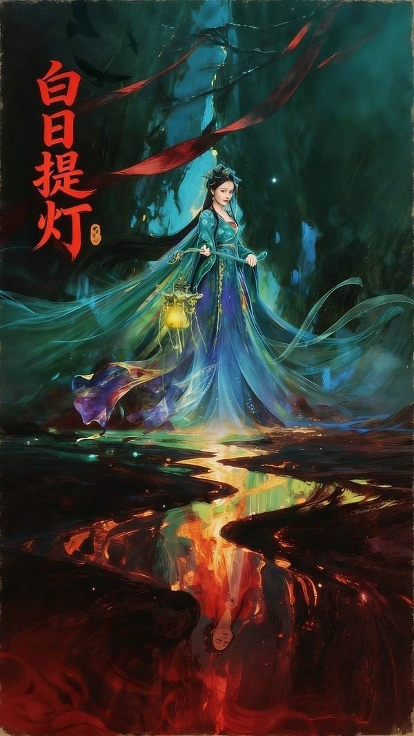 迪丽热巴、陈飞宇主演的剧改名字啦，《慕胥辞》变《白日提灯》，感觉新名字更有韵味。