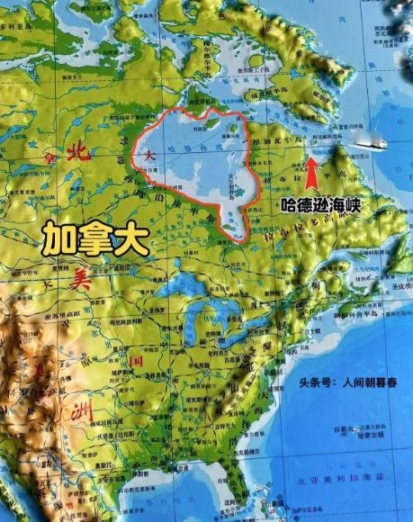 加拿大国土第二，998万平方公里，听着就震撼。可你细看地图，发现没？这地盘里头藏