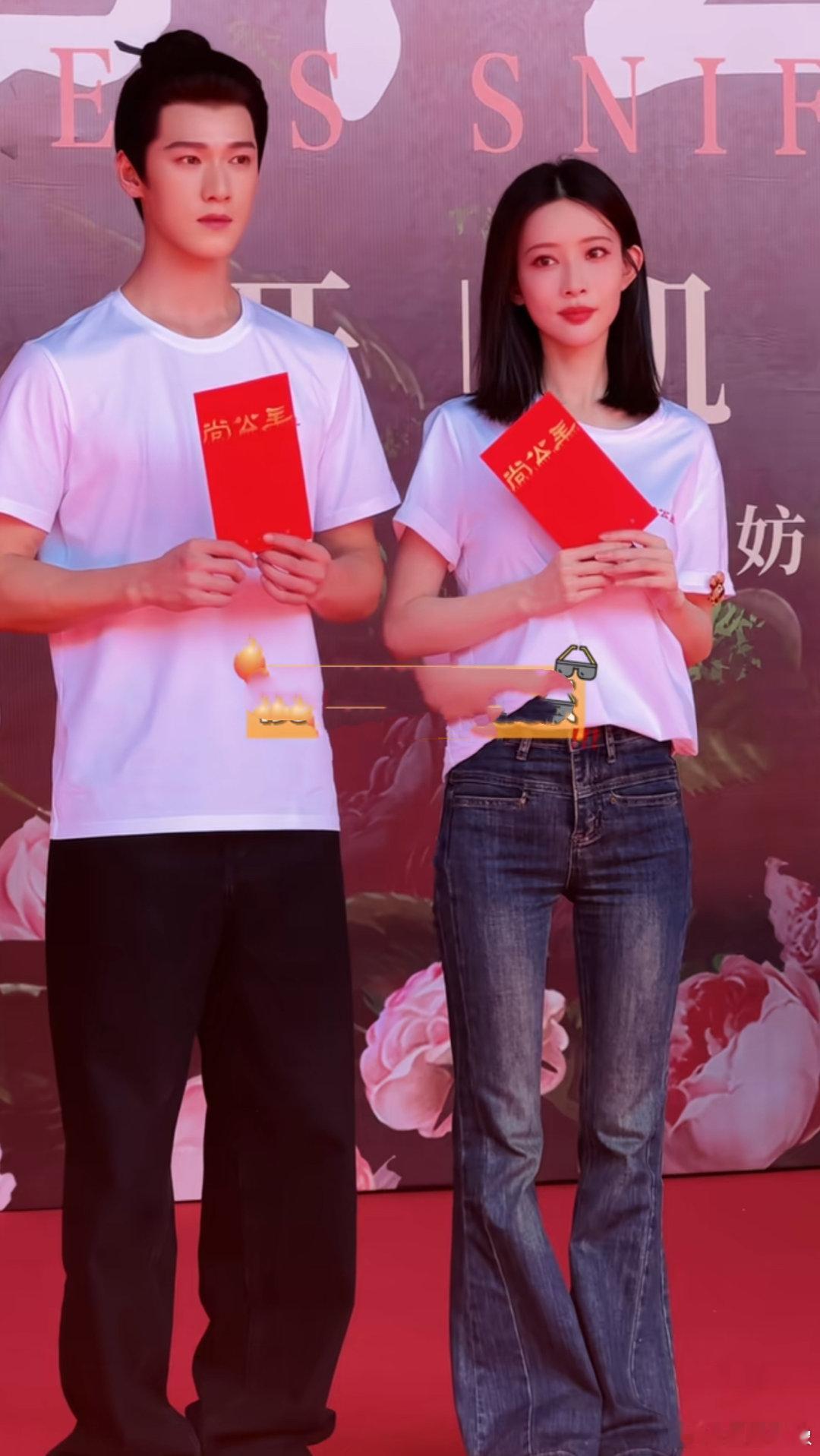 孟子义李昀锐新剧开机，不知道为什么她俩看起来好像不熟了，之前明明看对方眼里都有光