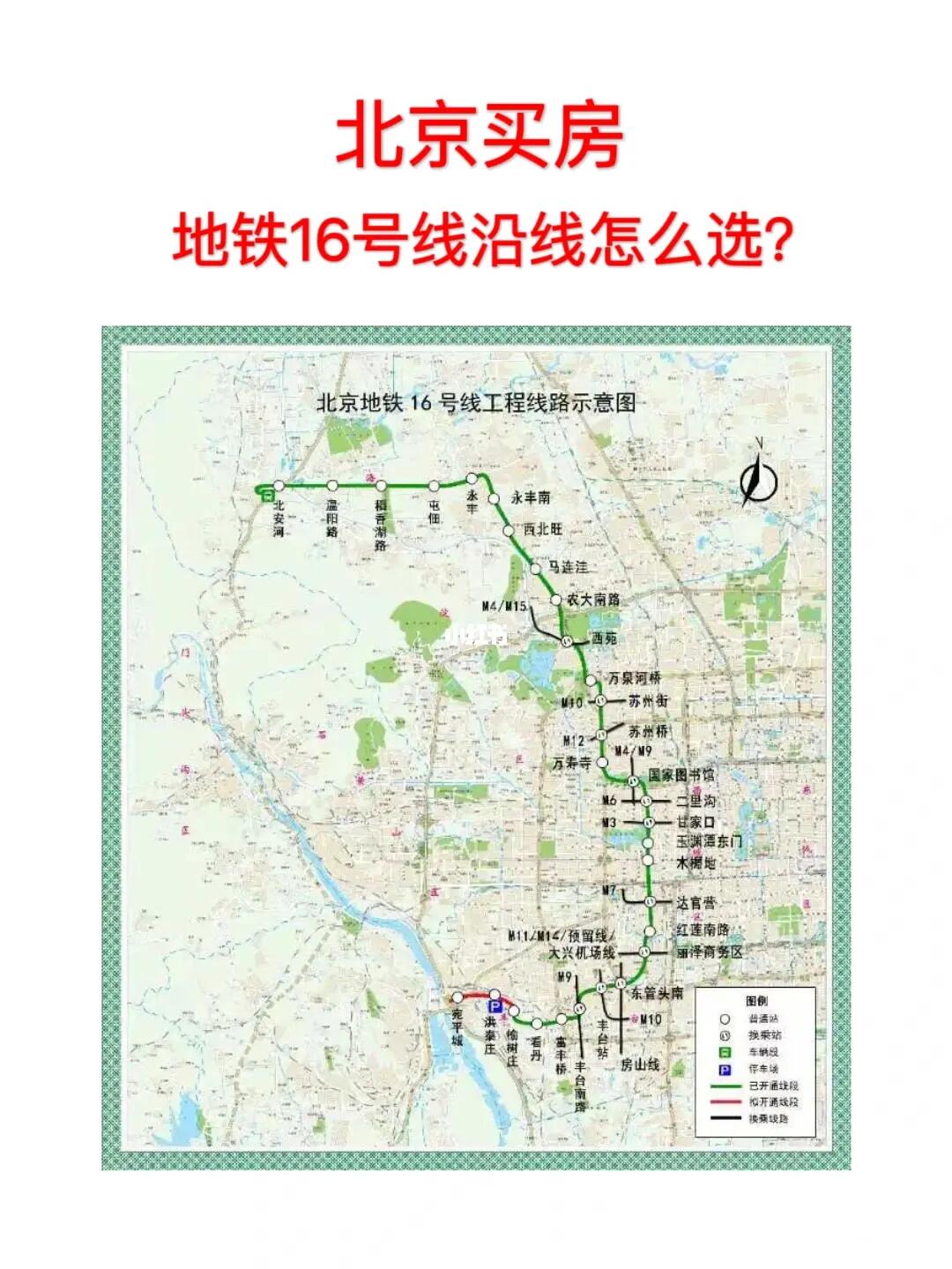 北京西部买房：瞄准这条地铁线（16号线）🔥