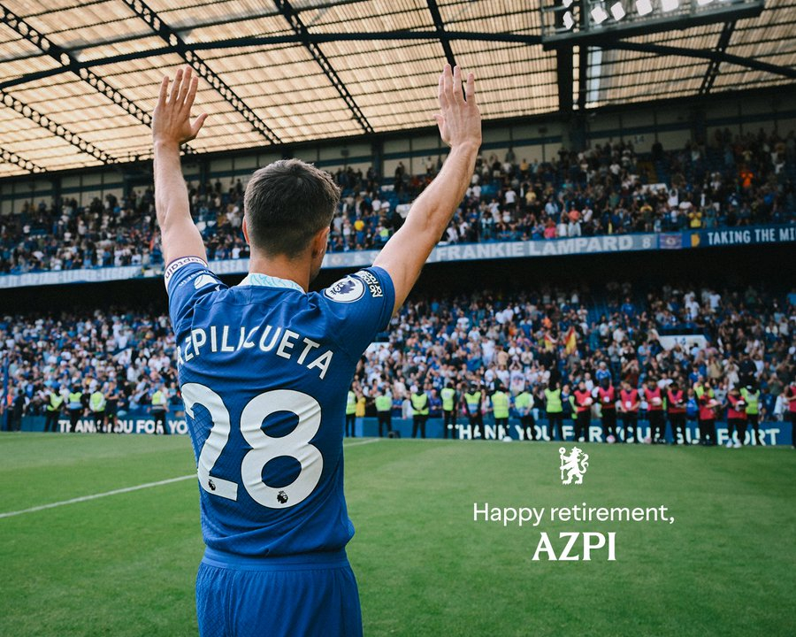 切尔西俱乐部传奇人物塞萨尔·阿斯皮利奎塔将在本赛季末从足球界退役。 
