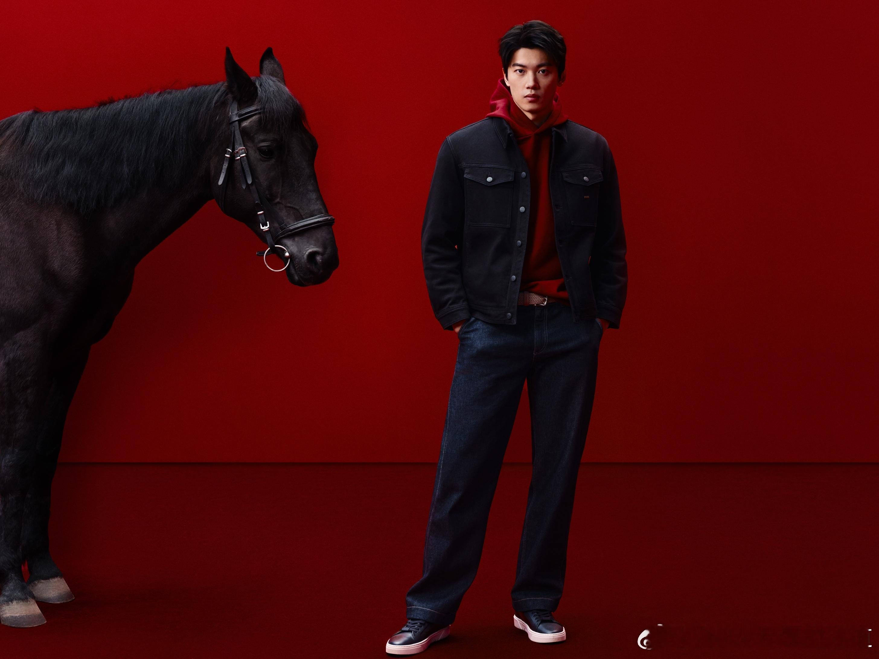 BOSS品牌代言人实力出镜BOSS马年新春系列大片，以奔腾之势共赴丙午马年，传递