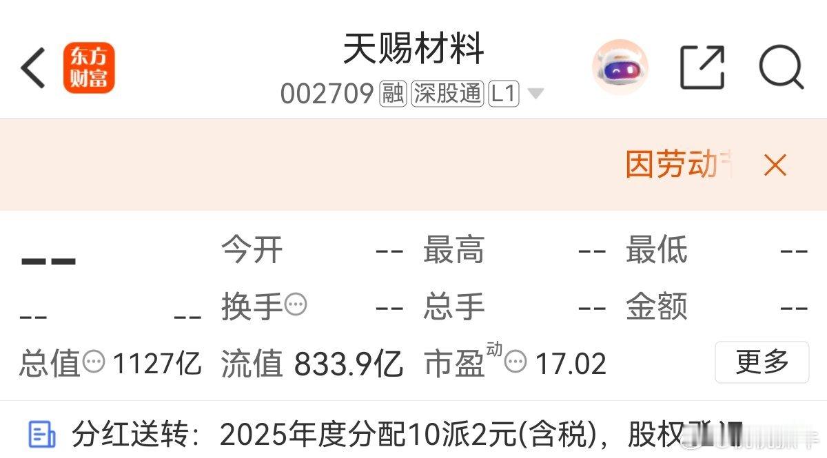 天赐材料（002709）可以关注下业绩+技术双驱动，上升趋势明确。短线看55–5