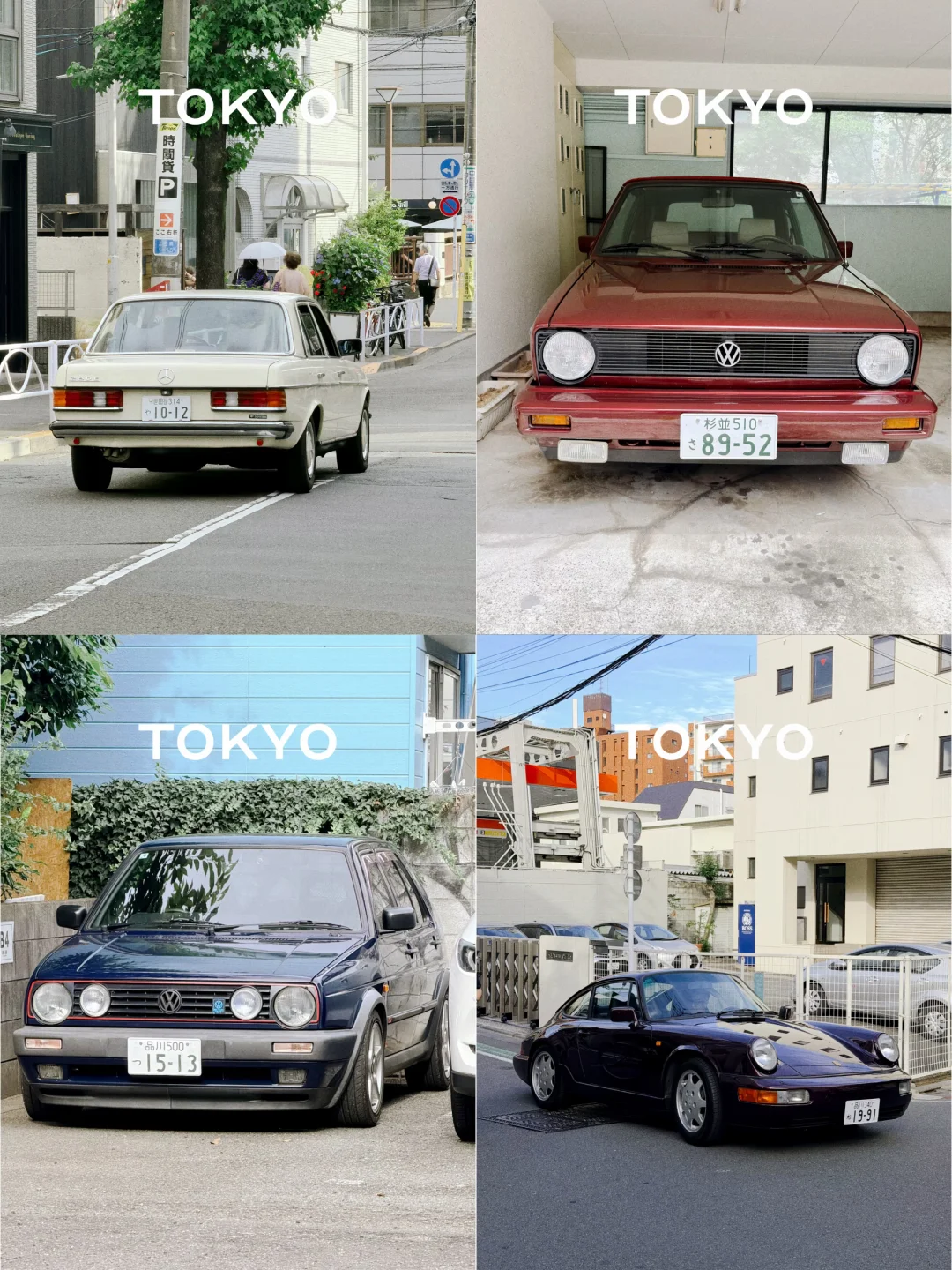 TOKYO|在路上的老车依然很精神！