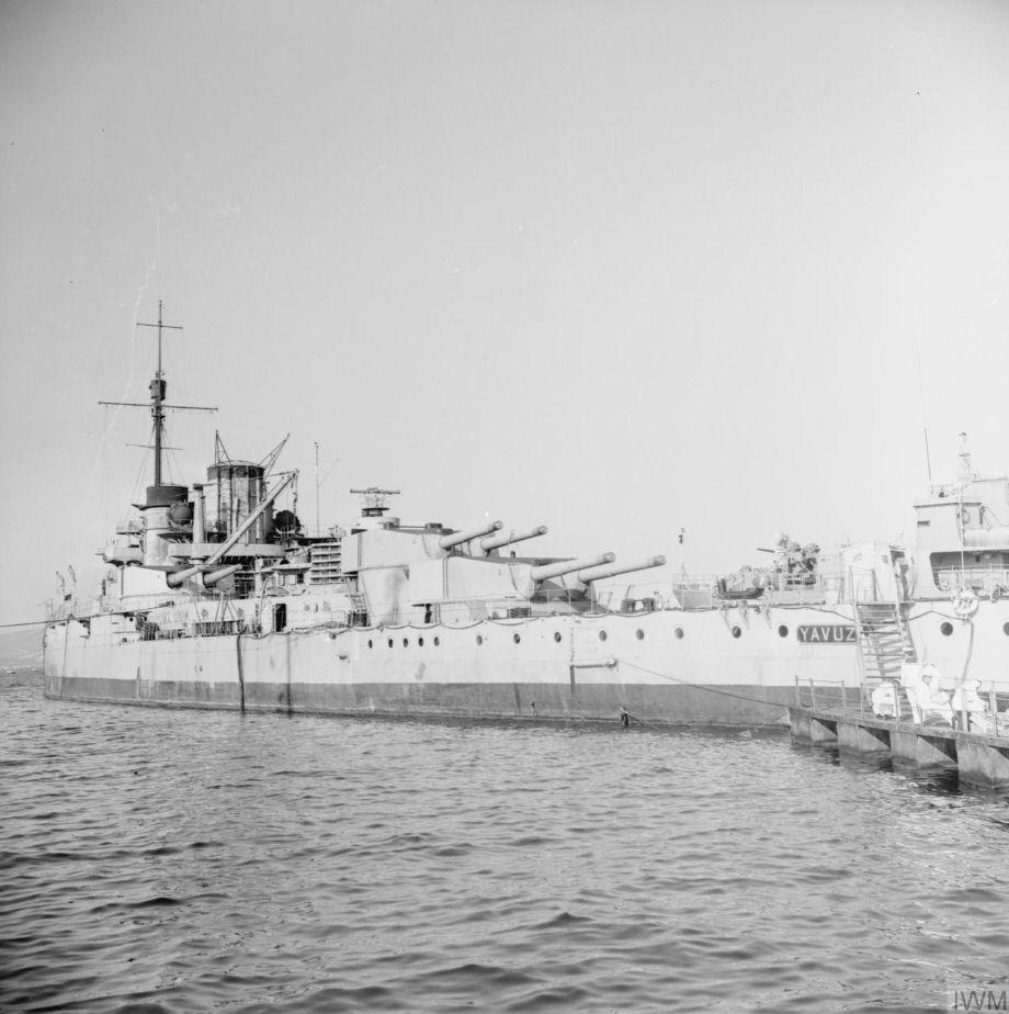 退役后的戈本号战列巡洋舰细节图欣赏！
戈本号战列巡洋舰是德国毛奇级2号舰，190