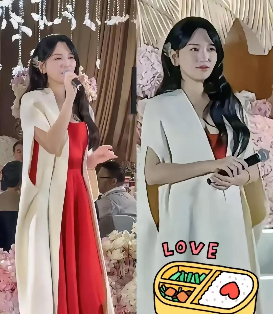 42岁金莎婚礼唱三首歌赚35万，
唱完就走不喝酒，
这哪是
掉价，分明是人间清醒