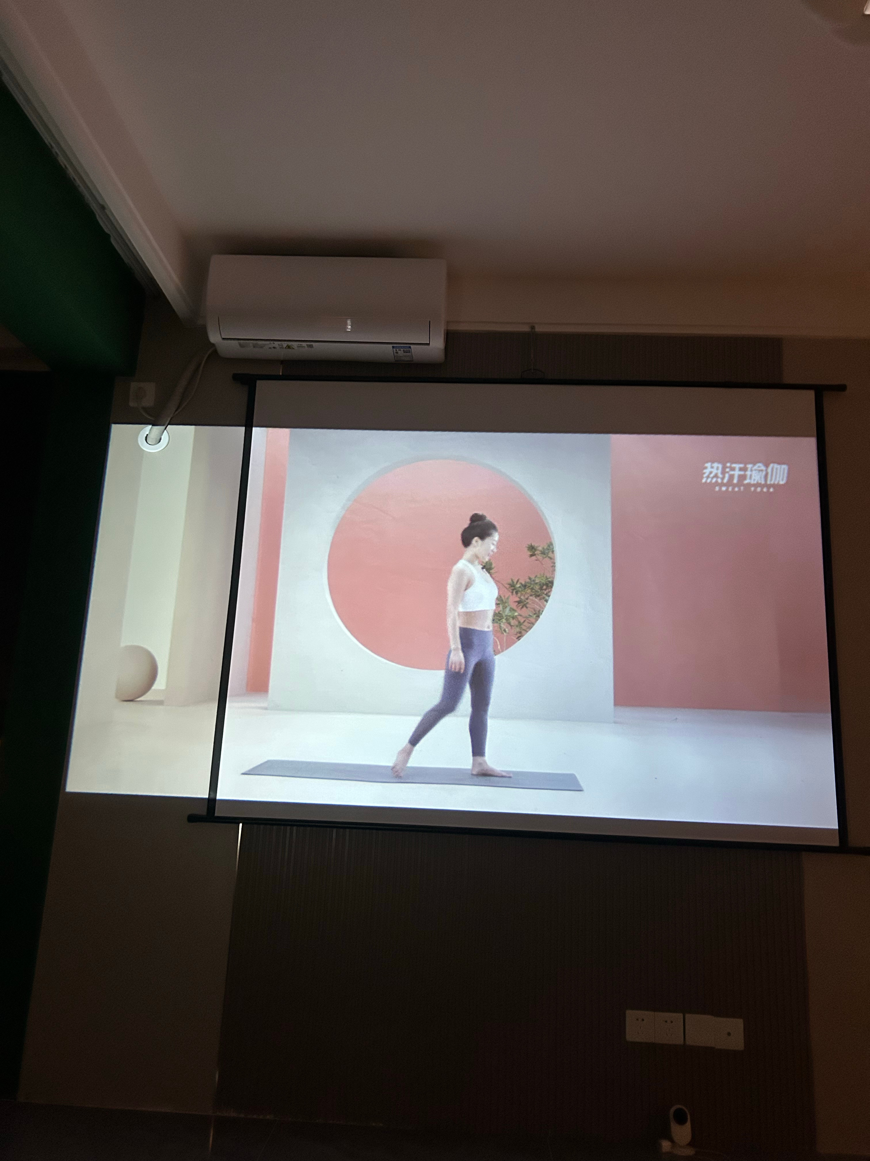 上了一天课的我回到家还要瑜伽，我都怕自己猝4 三亚