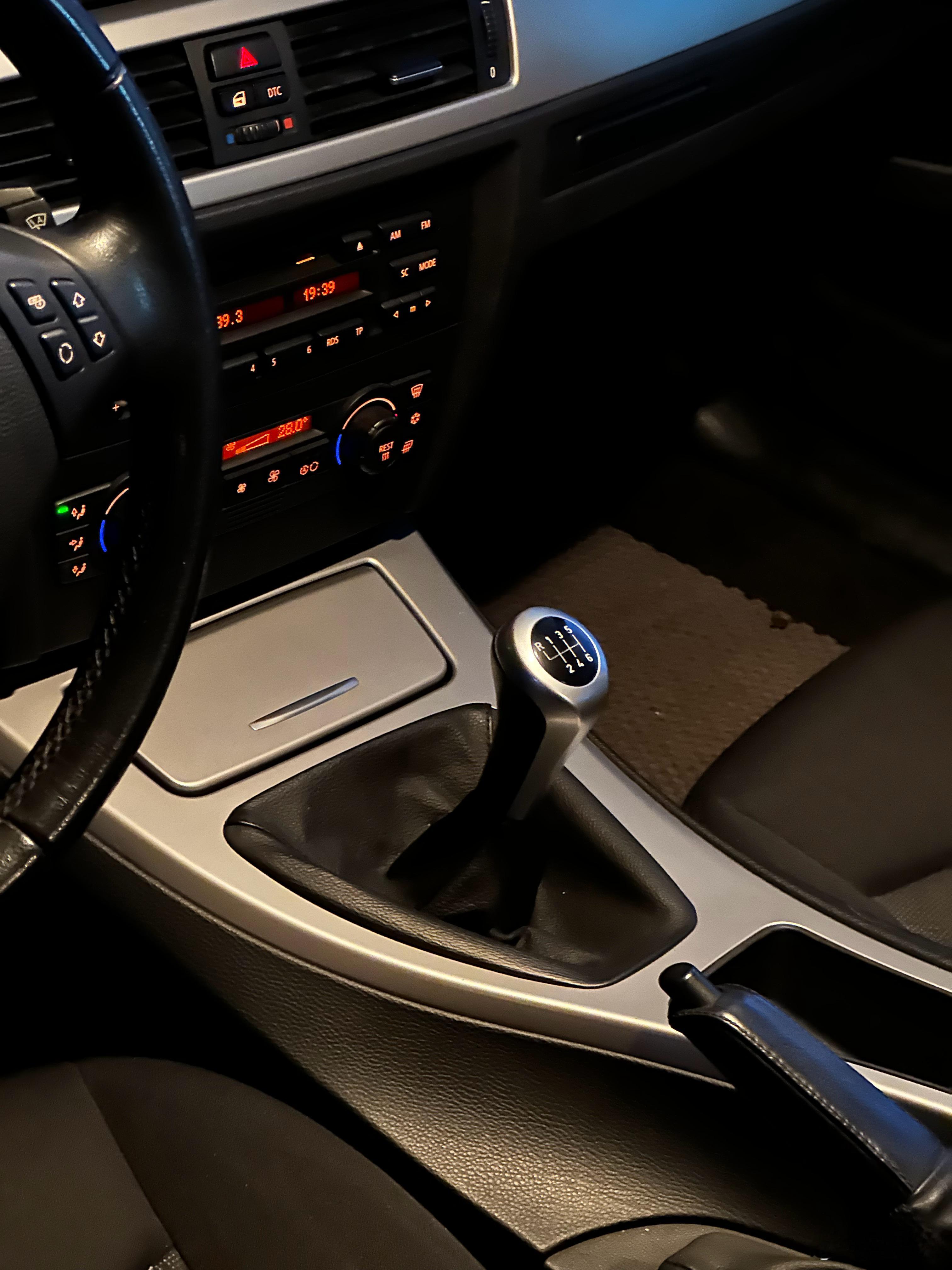 手动的宝马 车主说我肯定不会挂倒档