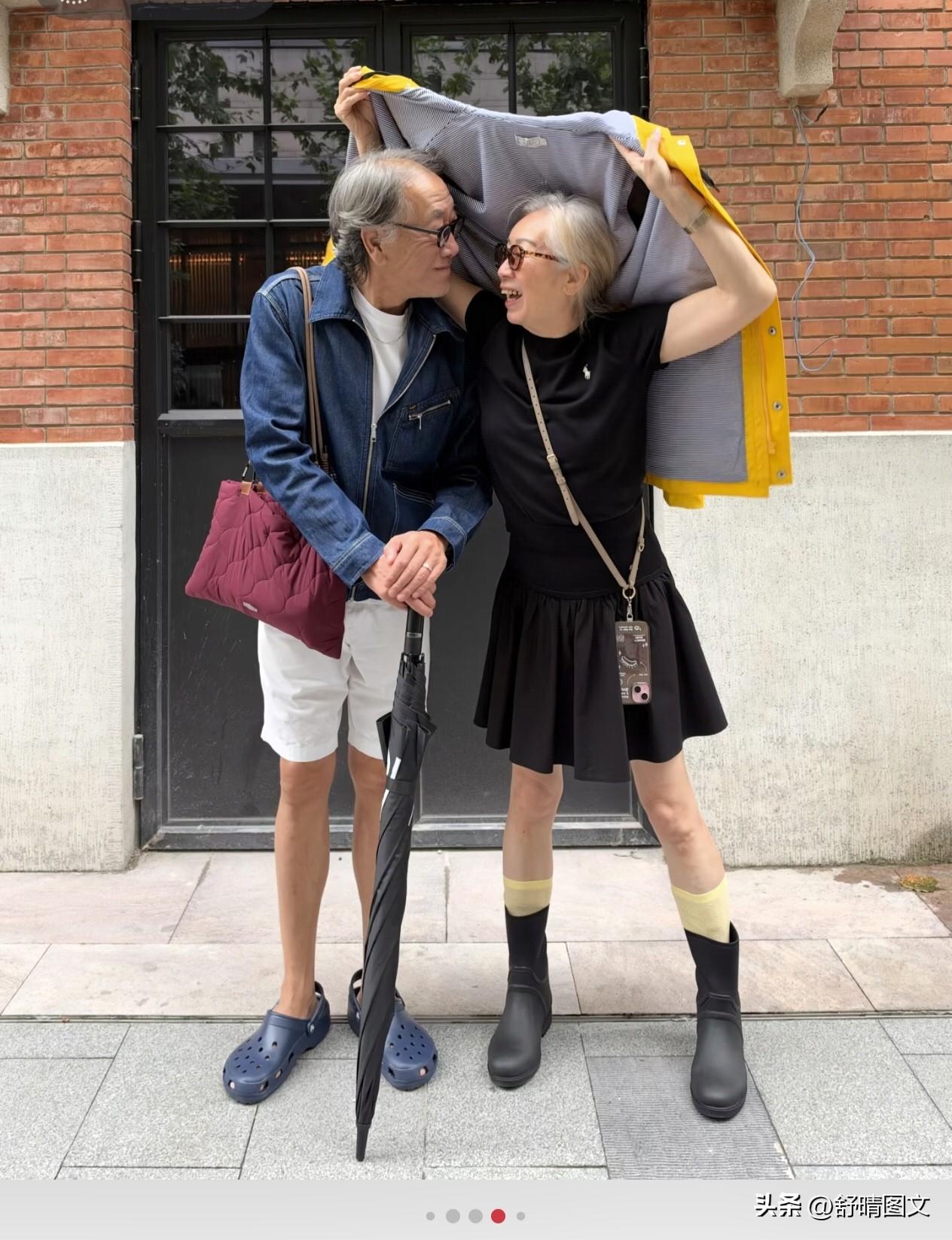 上海64岁的老夫妻 ，
羡慕不？
40年的婚姻他依然在，
他不仅陪你笑还能陪你闹