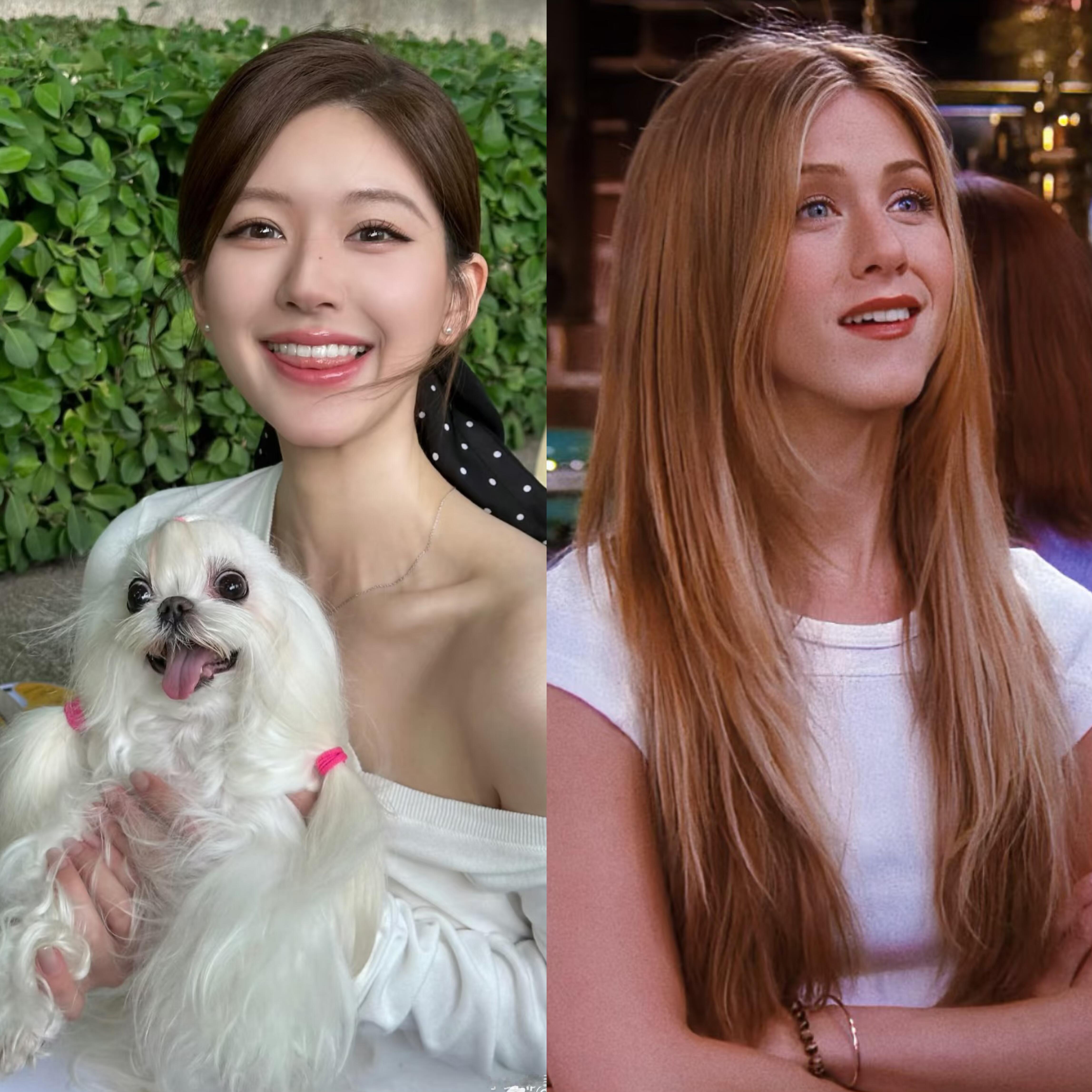 赵露思好适合演老友记的瑞秋 ​​​