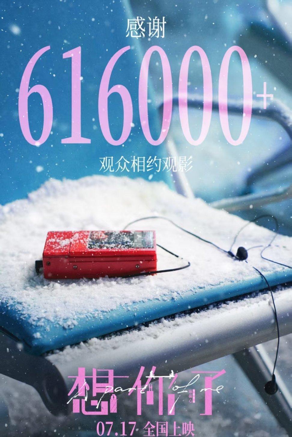 章若楠演这种小成本爱情片莫名其妙的有市场，三番内票房已经17.8亿了，现在新片预