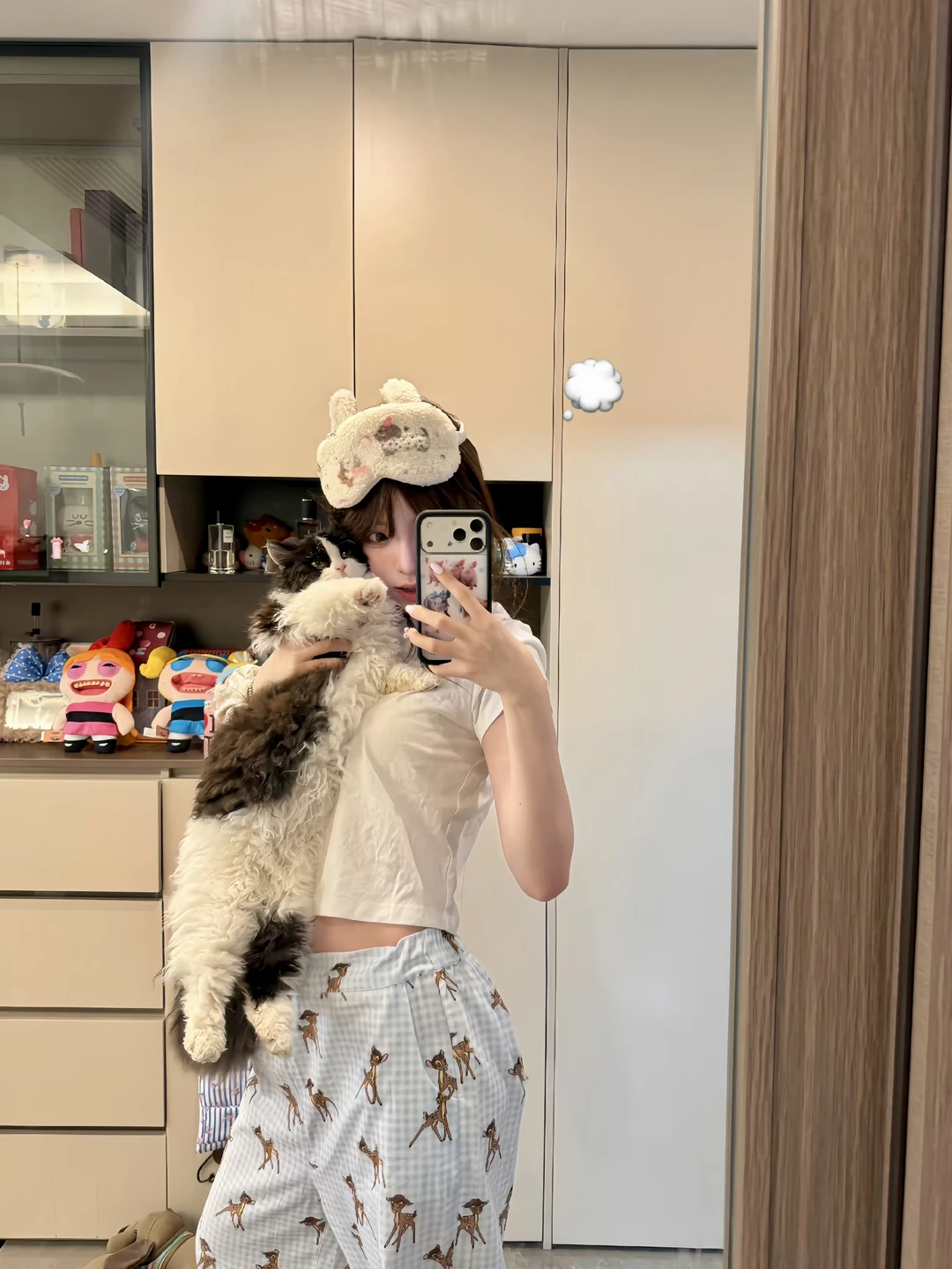 一人一猫，欢乐时光🐈🐈
