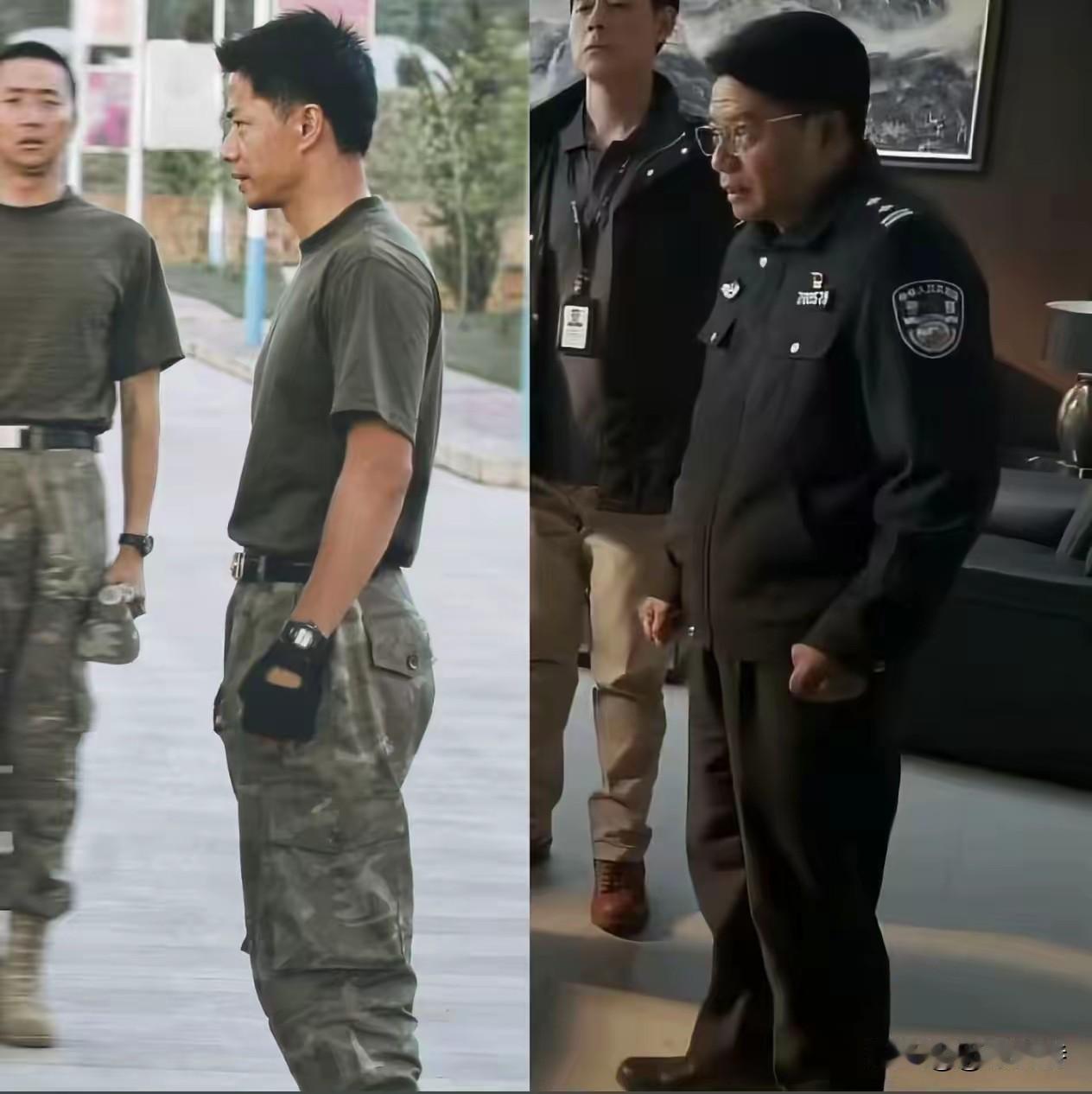 这……这是段奕宏吗？怎么二张图差别这么大呀，真不愧是演员，收放自如！