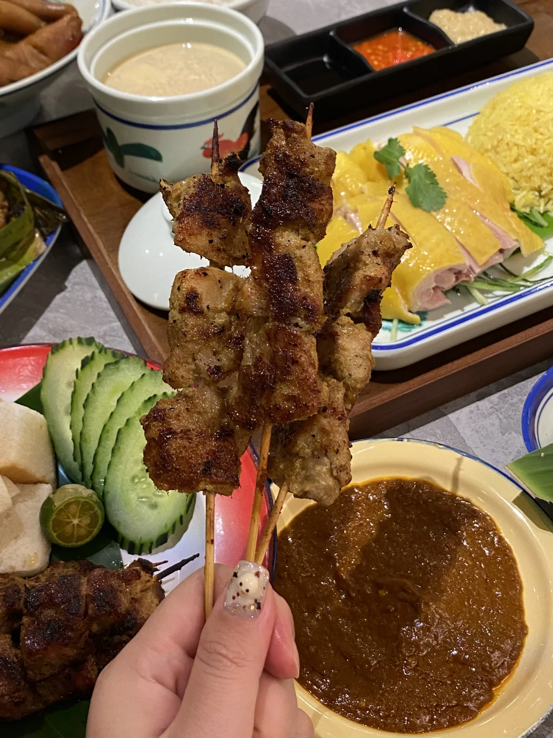 冲！这个巴刹鸡饭真的在我的❤️趴上了！！