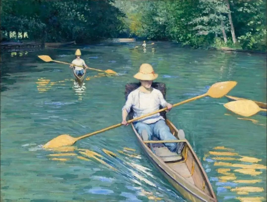 画家古斯塔夫·卡耶博特(Gustave Caillebotte，1848-189