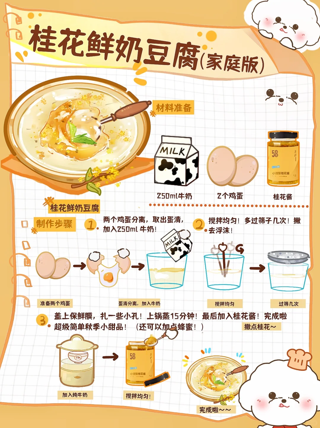 食材家里🈶️🔥超级简单秋日甜品🥣超级健康